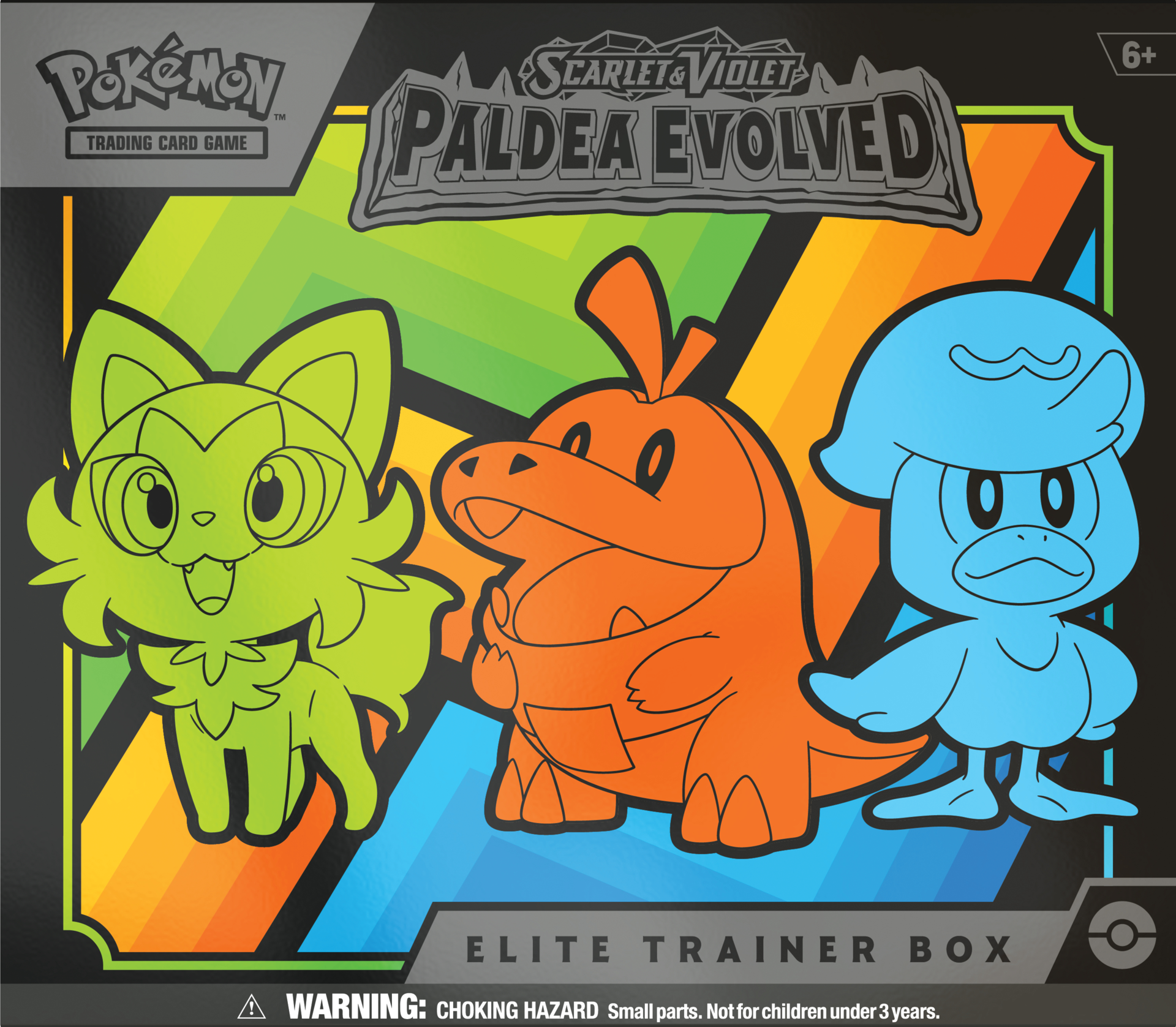 Pokémon JCC - Écarlate et Violet - Coffret Dresseur d'Élite Évolutions à Paldea - flash vidéo