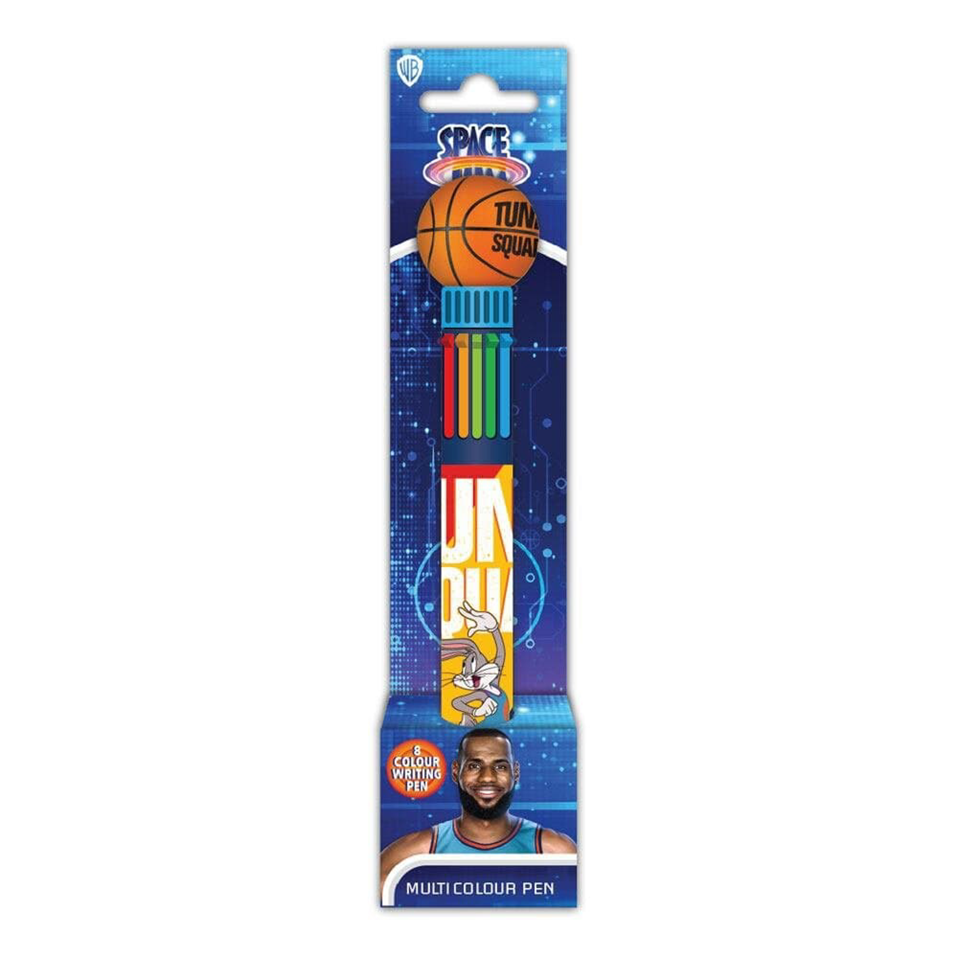 Space Jam - Stylo à bille multi-couleurs - flash vidéo