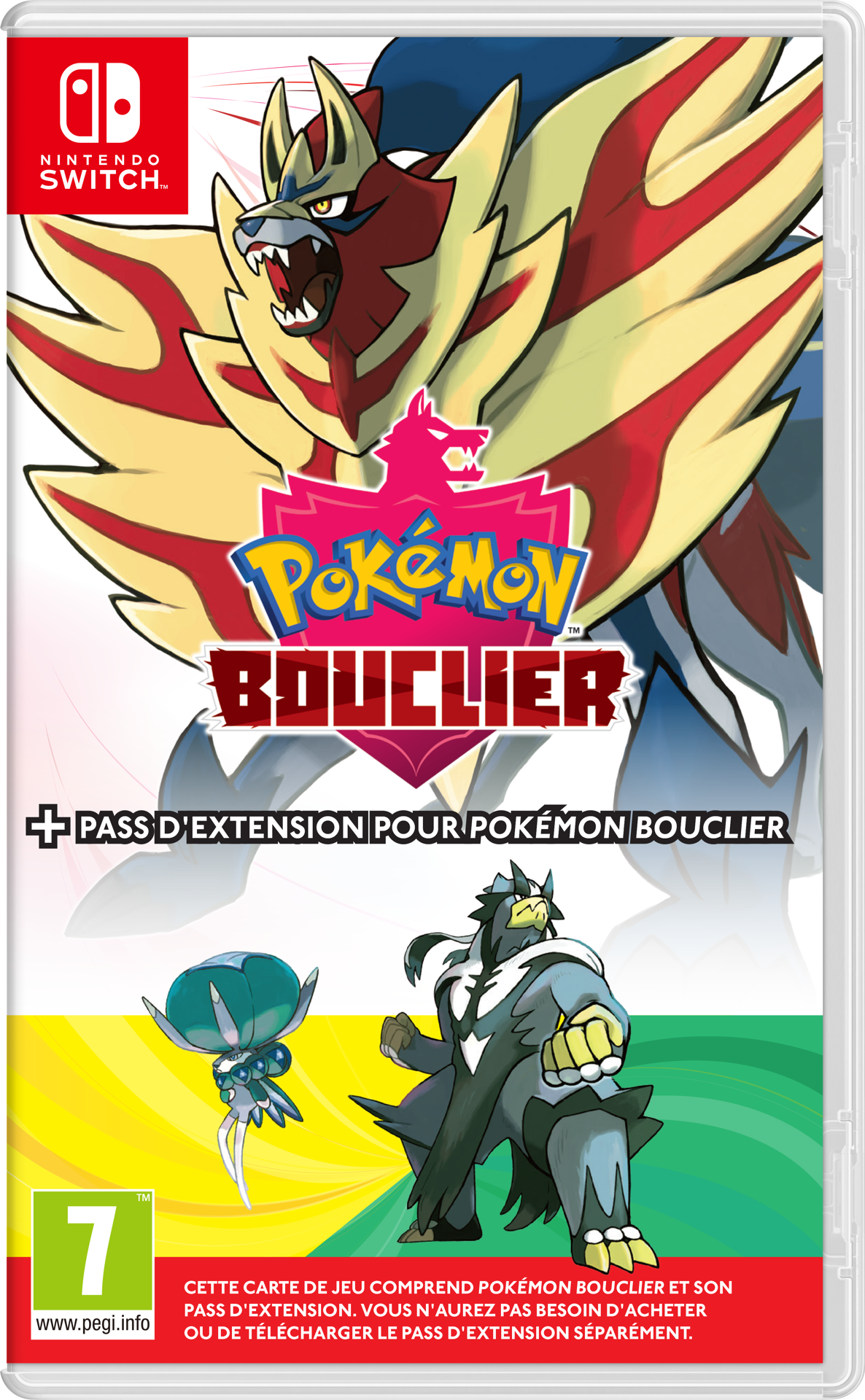 Pokémon Bouclier + Pass d'extension - flash vidéo