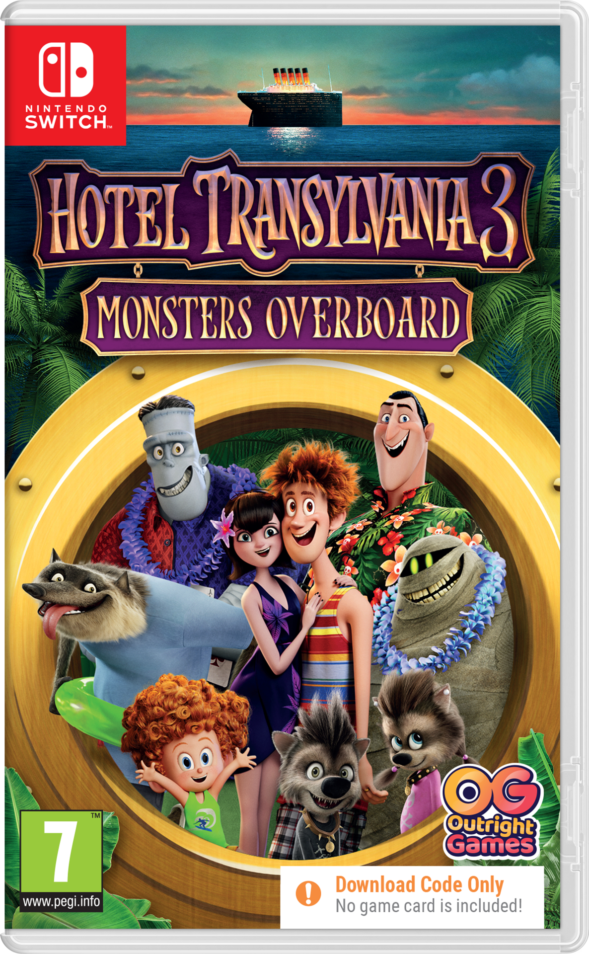 Hotel Transylvania 3: Monsters Overboard (Code-in-a-box) - flash vidéo