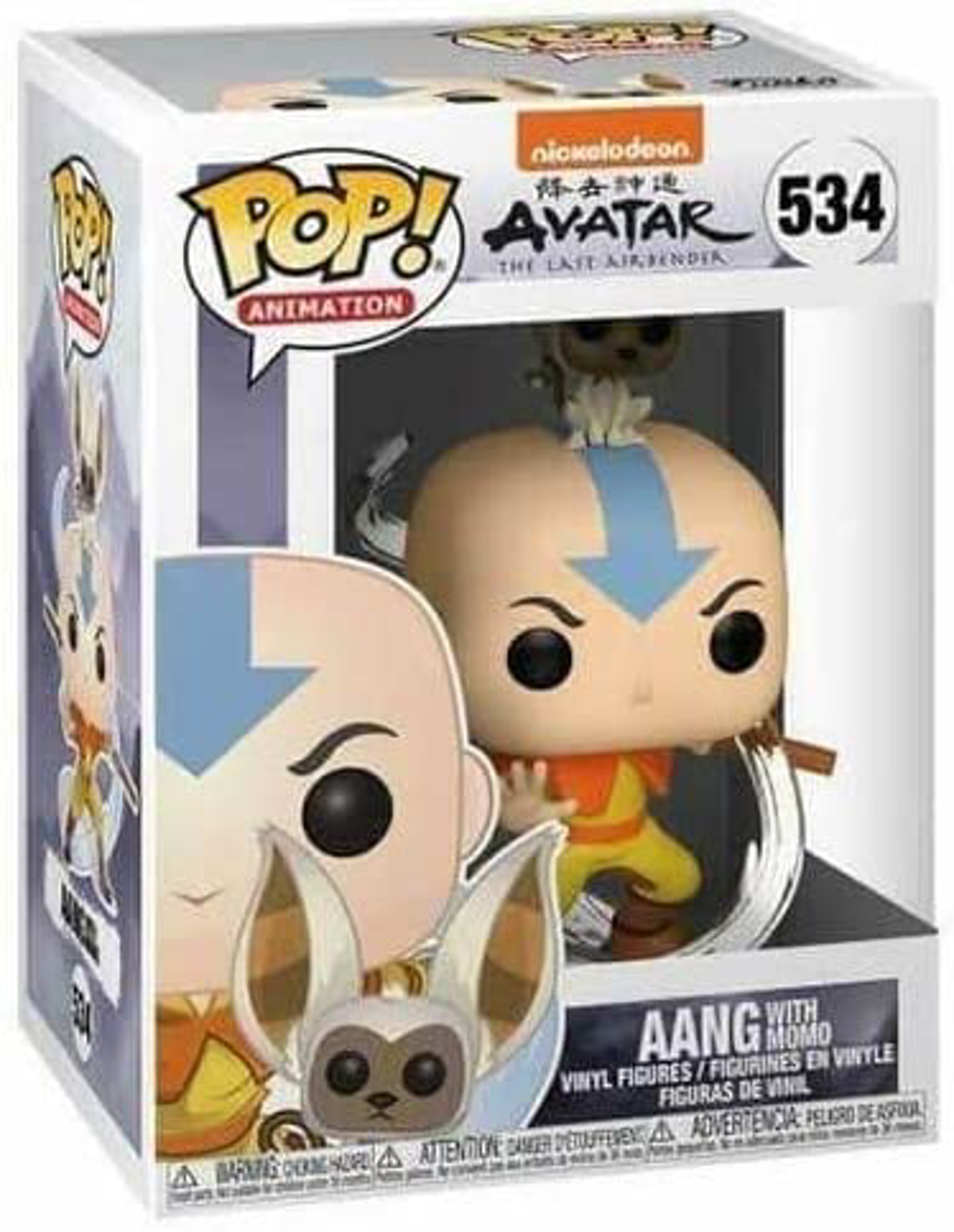 Funko Pop! Animation: Avatar: The Last Airbender - Aang With Momo - flash vidéo