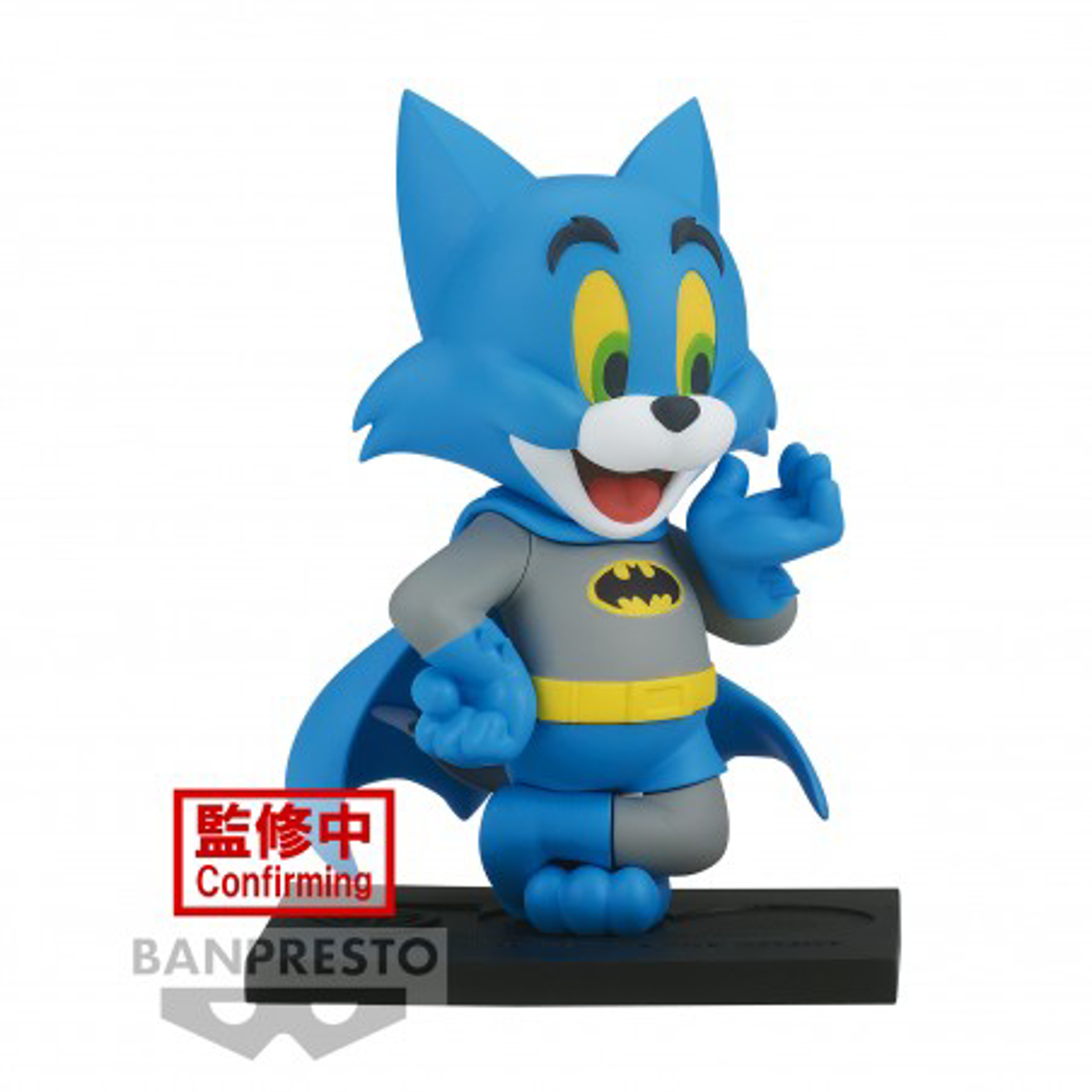 Tom & Jerry - WB 100th Anniversary - Tom and Jerry as BATMAN - Ver.(A: Tom) Statue 8cm - flash vidéo