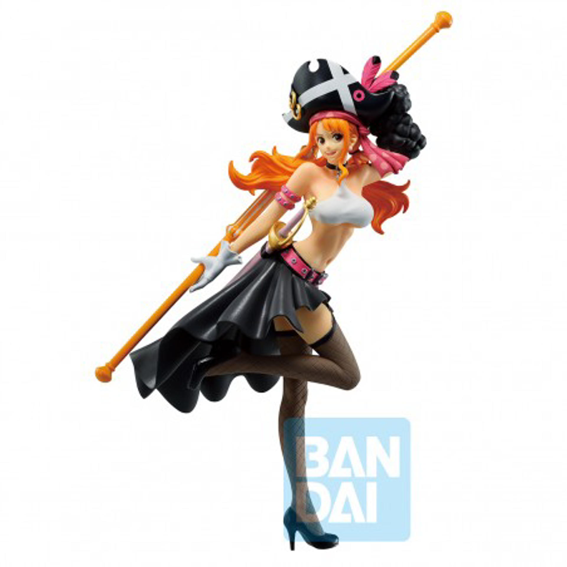 One Piece Ichibansho - Film Red - Nami Statue 17cm - flash vidéo