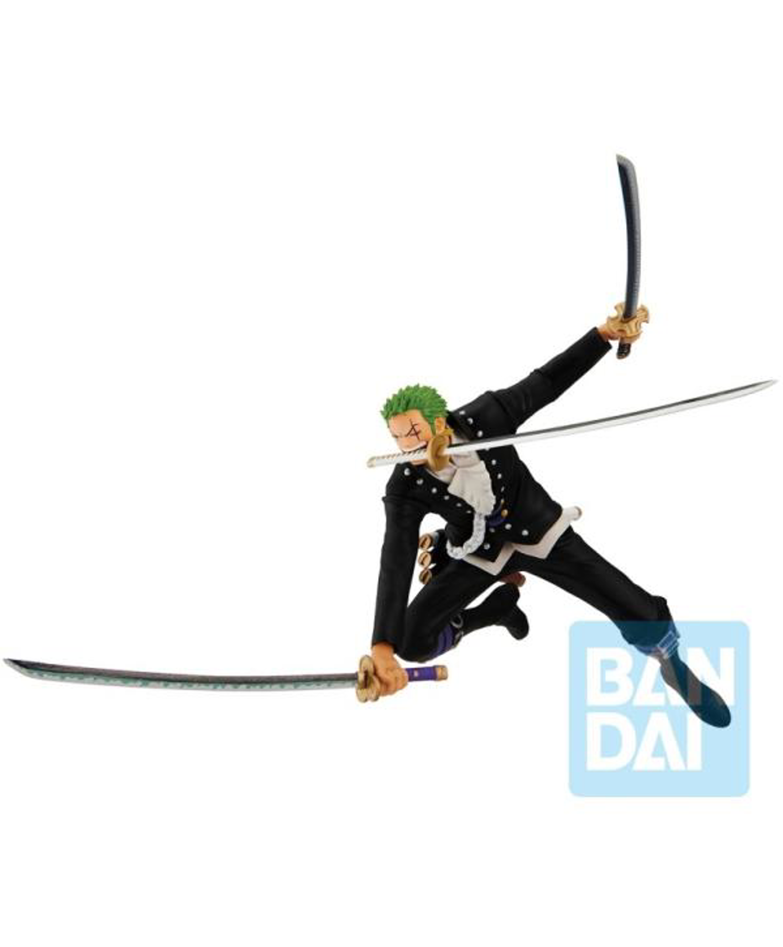 One Piece Ichibansho - Film Red - More Beat - Roronoa Zoro Statue 11cm - flash vidéo