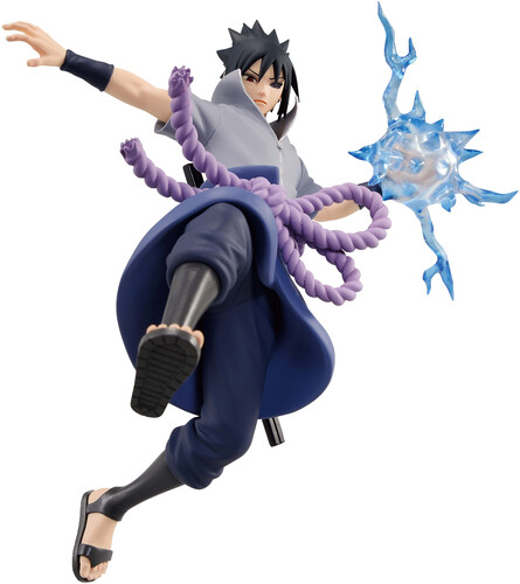 Naruto Shippuden - Effectreme - Sasuke Uchihai Statue 13cm - flash vidéo
