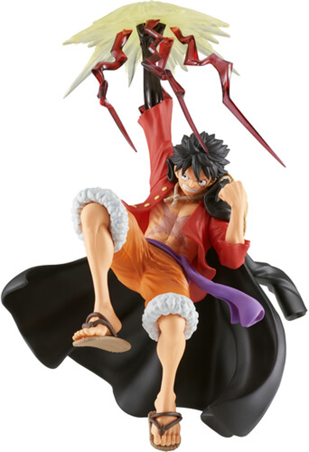 One Piece - Battle Record Collection - Monkey D.Luffy II Statue 15cm - flash vidéo