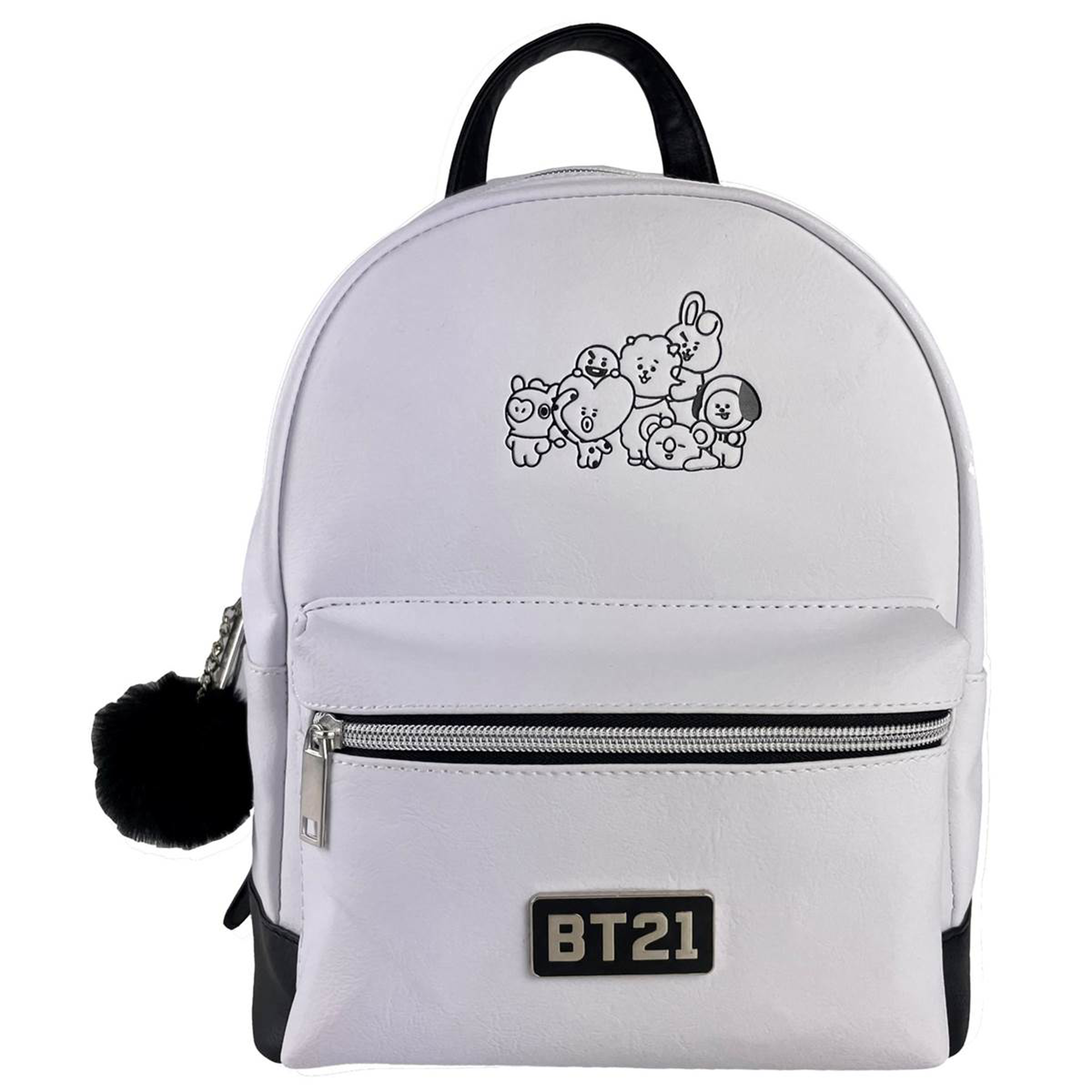 BT21 - Sac à dos blanc Fashion - flash vidéo