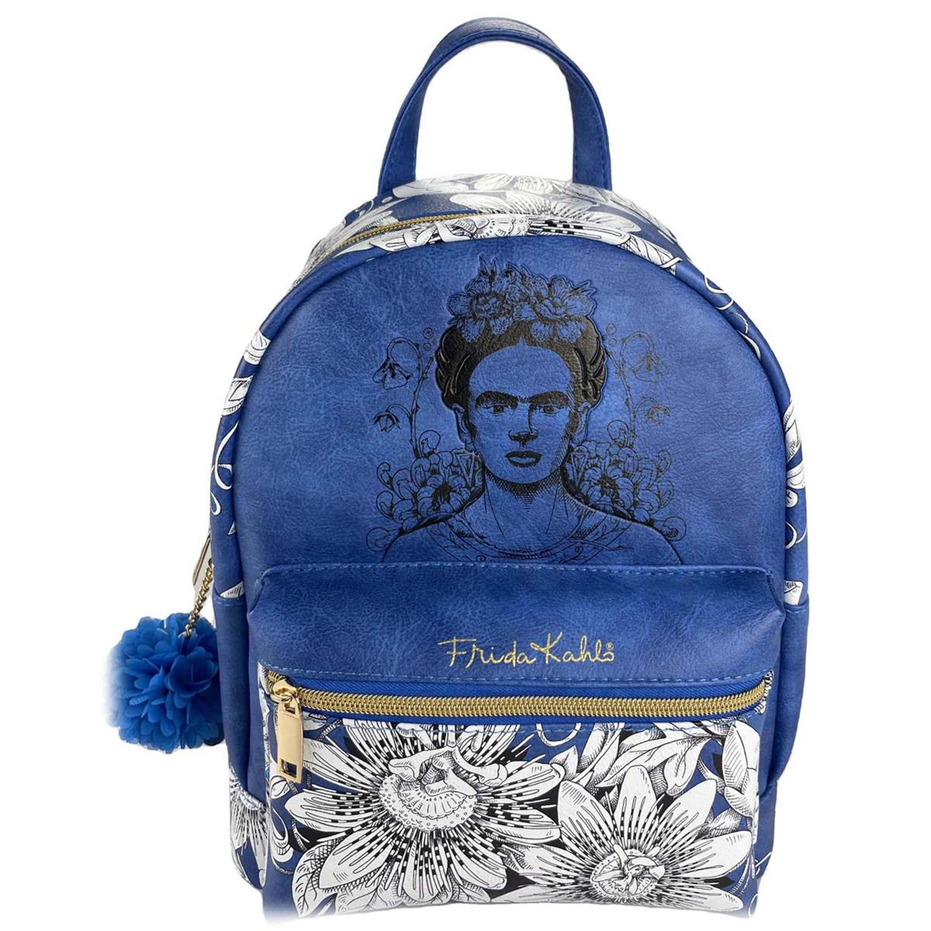 Frida Kahlo - Sac à dos Fashion bleu - flash vidéo