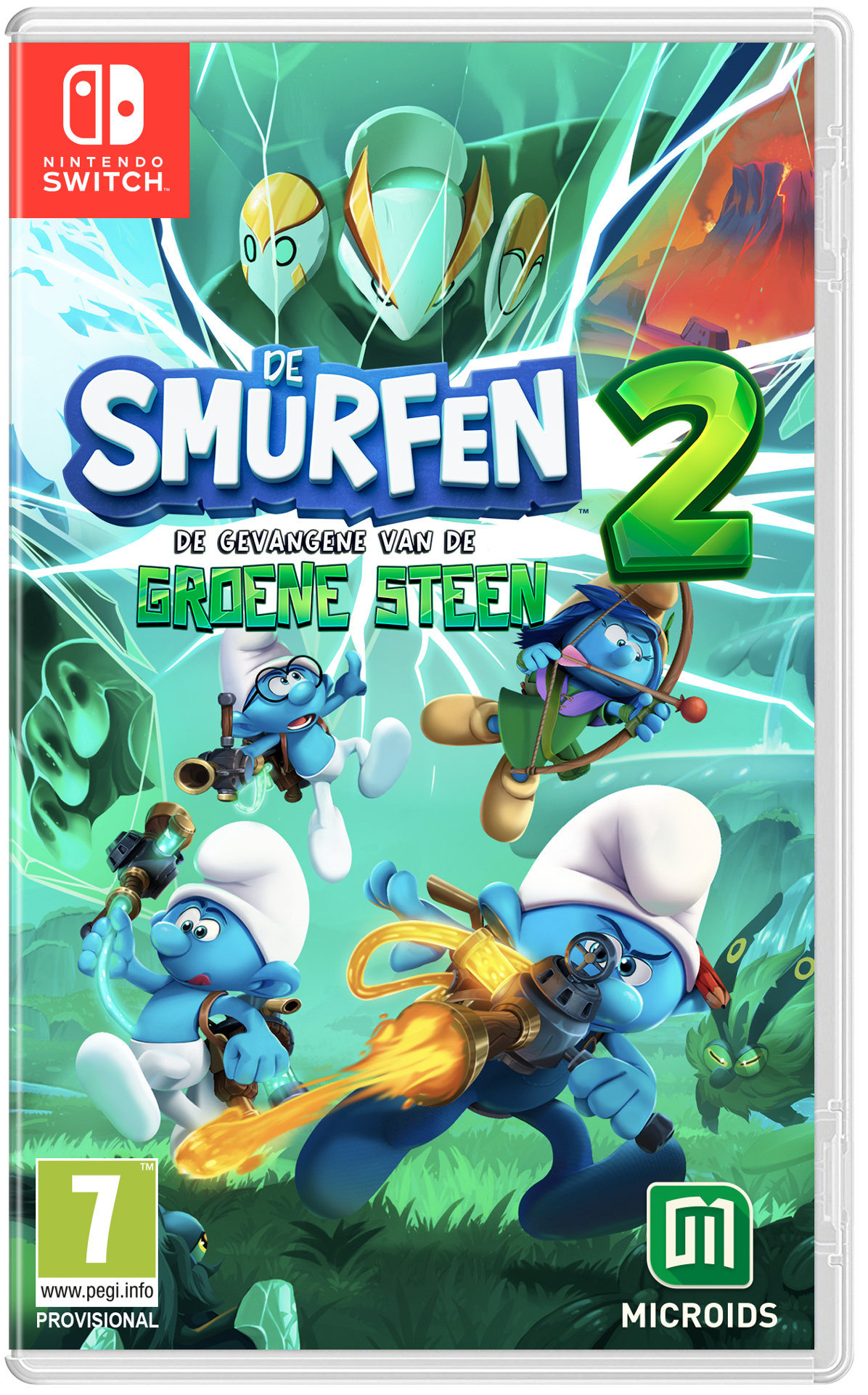 De Smurfen 2: De Gevangene van de Groene Steen - flash vidéo