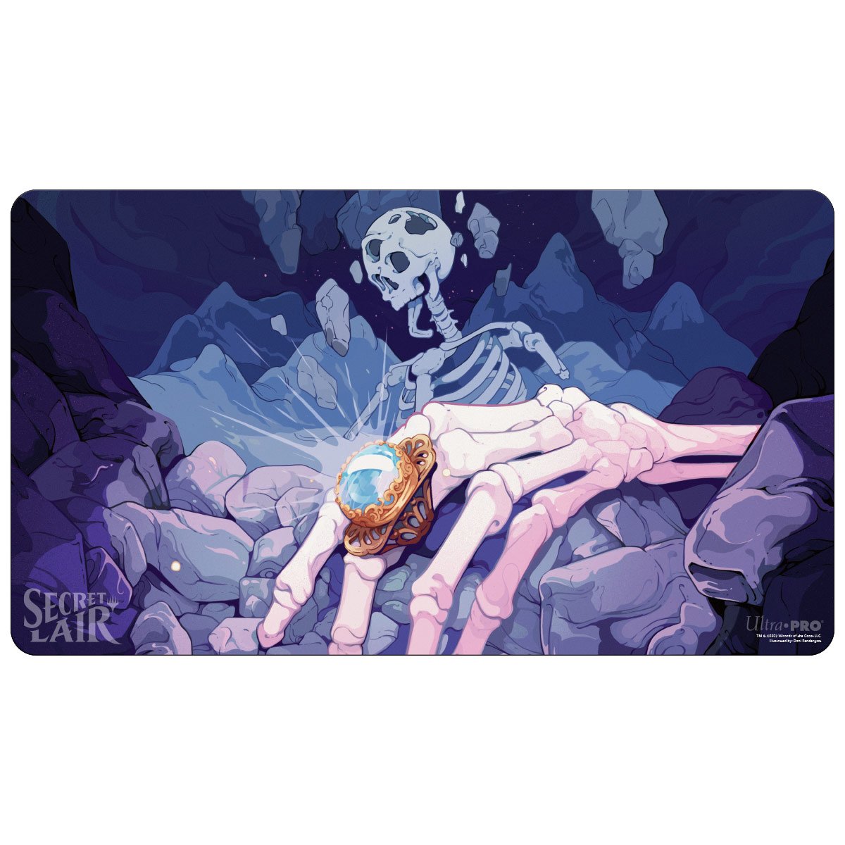 Ultra Pro - Magic: The Gathering - Secret Lair - Tapis de jeu À travers le vortex V1 (60 x 34 cm) - flash vidéo