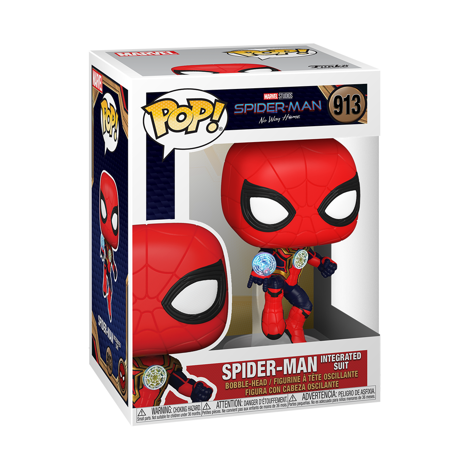 Funko Pop! Marvel: Spider-Man: No Way Home - Spider-Man Integrated Suit - flash vidéo