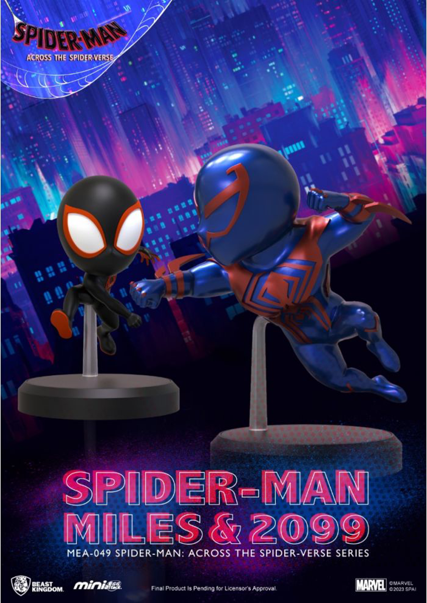 Marvel - MEA-049 - Spider-Man: Across the Spider-Verse Series - Spider-Man Miles & 2099 - flash vidéo