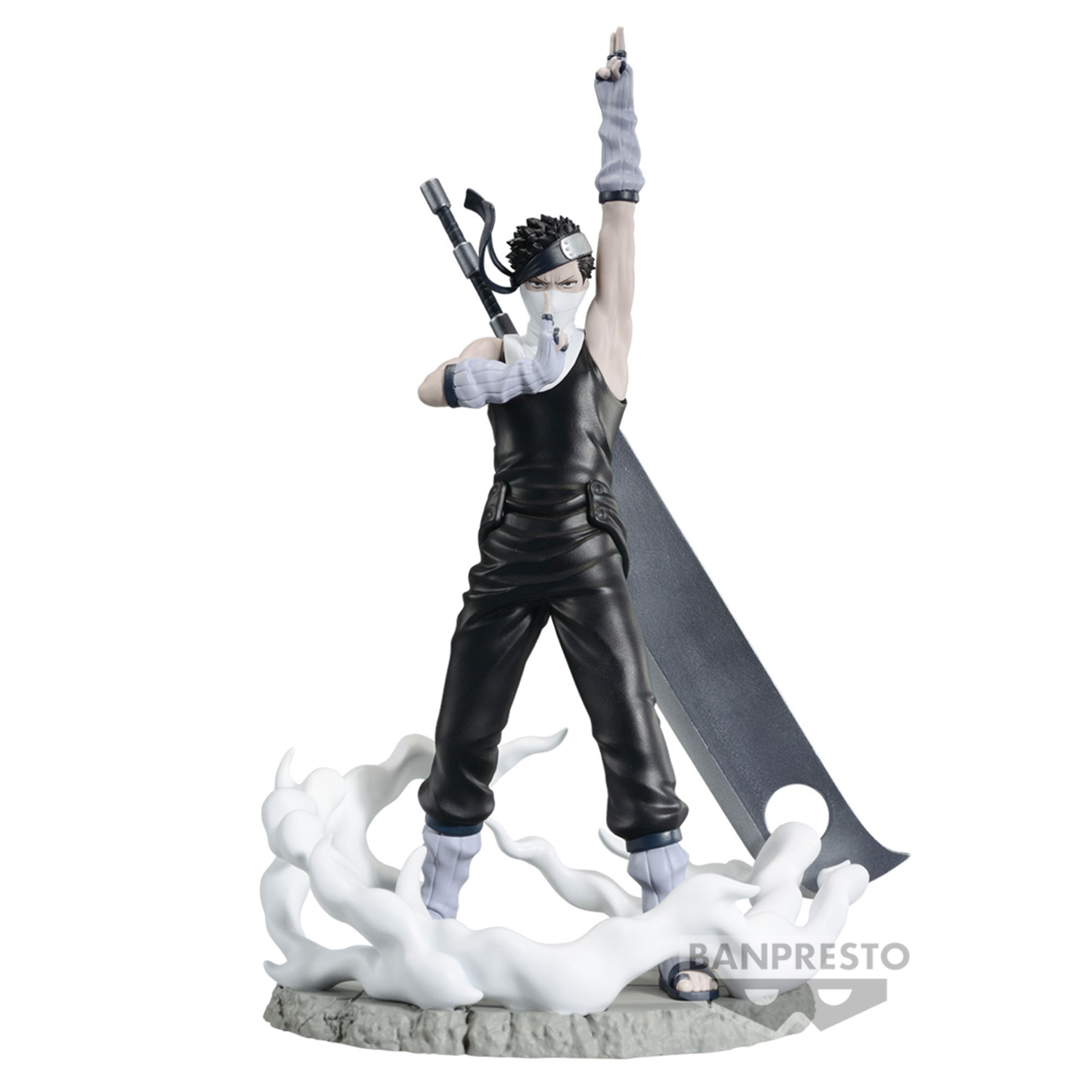 Naruto - Memorable Saga - Momochi Zabuza Statue 14cm - flash vidéo