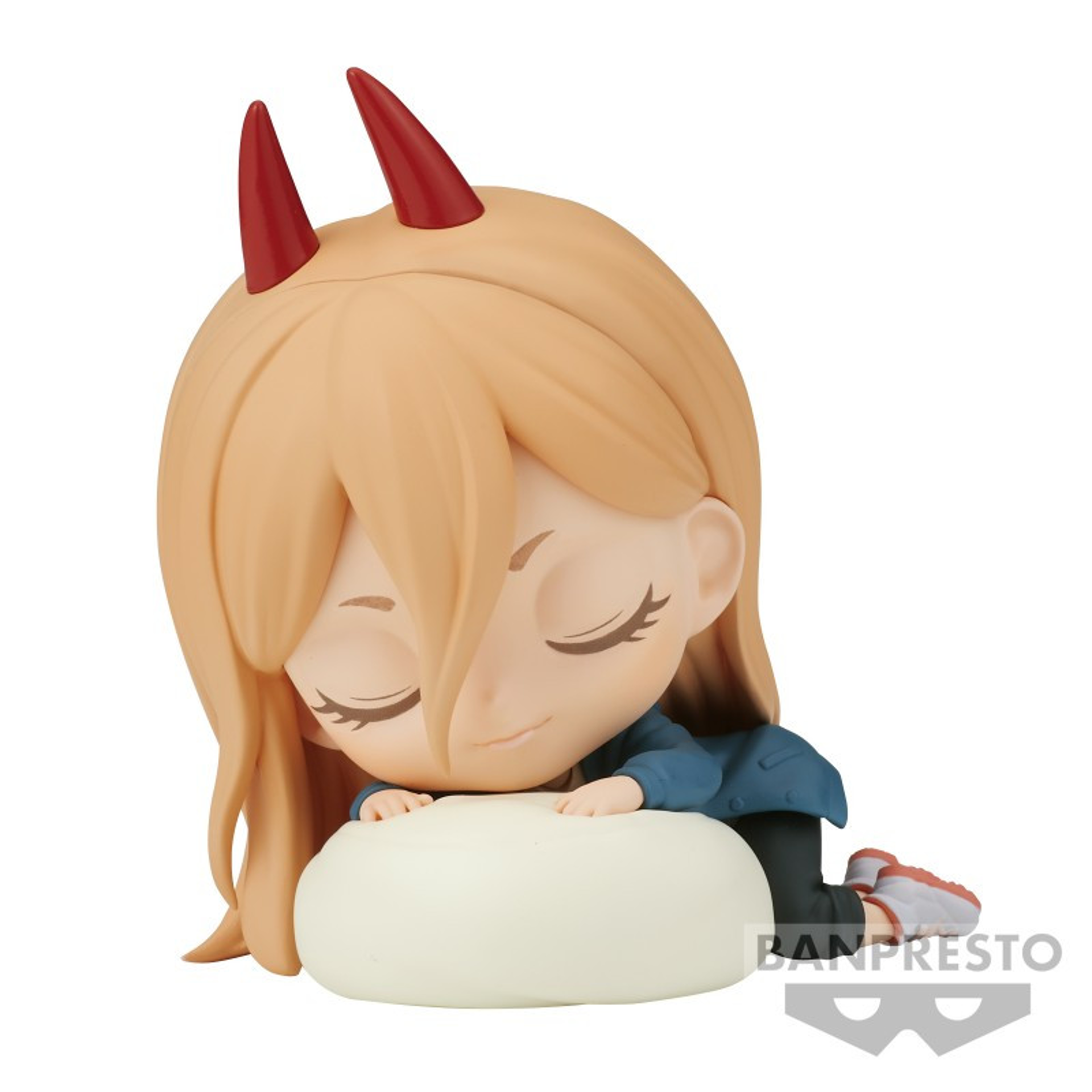 Chainsaw Man Q Posket - Sleeping Power - Statue 7cm - flash vidéo