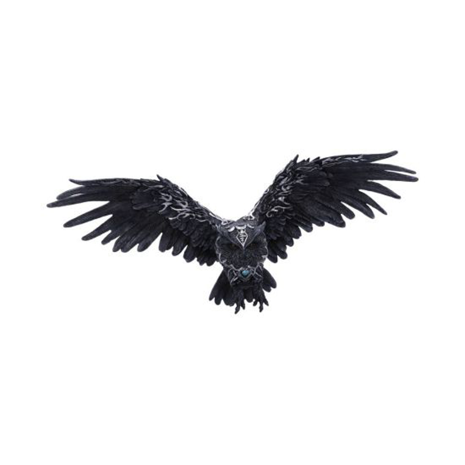 Plaque murale Grand hibou noir 55cm - flash vidéo