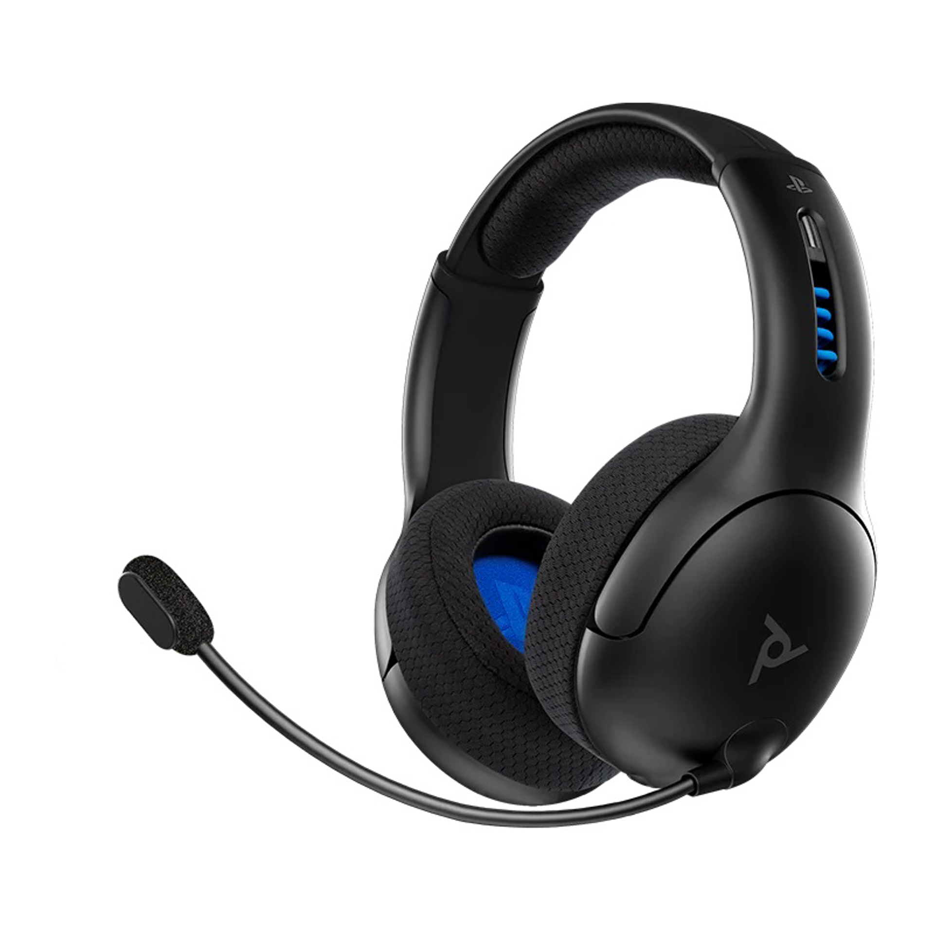 PDP - Casque de jeu stéréo sans fil LVL50 Noir pour PS5, PS4 & PC - flash vidéo