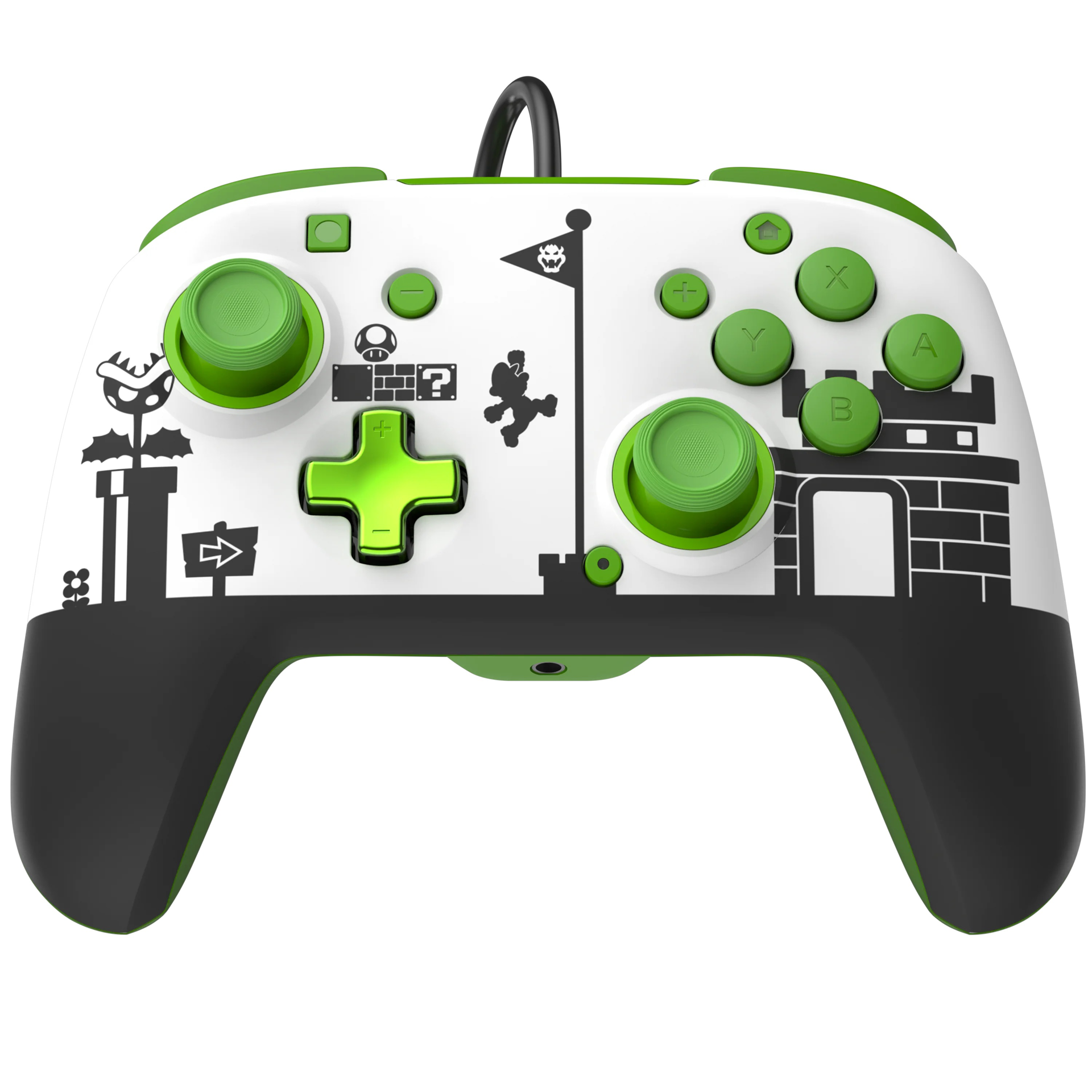 PDP - Manette de jeu filaire REMATCH Retro Super Mario pour Nintendo Switch et Switch OLED - flash vidéo