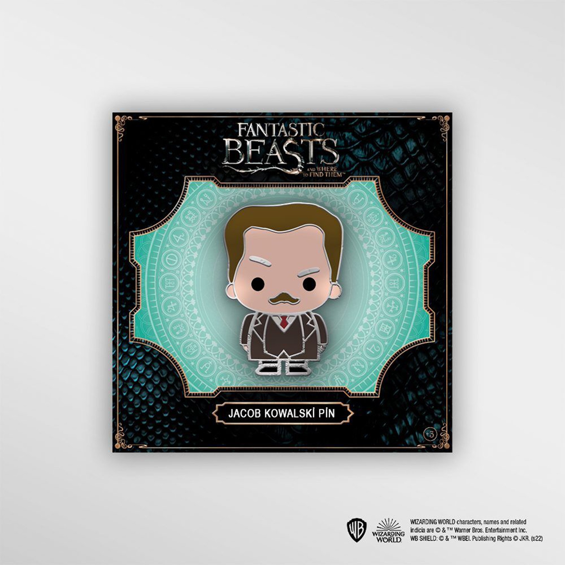 Wizarding World - Les Animaux fantastiques - Pin's - Jacob Kowalski - flash vidéo