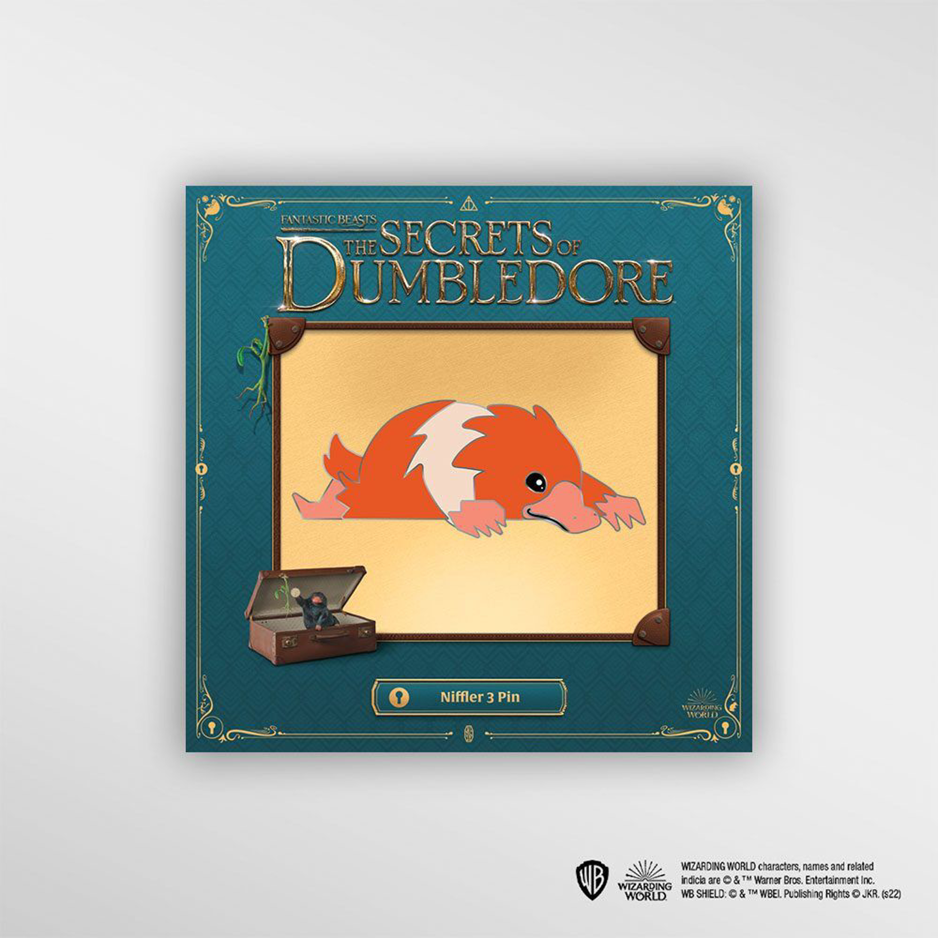 Wizarding World - Les Animaux fantastiques - Pin's - Niffleur 3 - flash vidéo