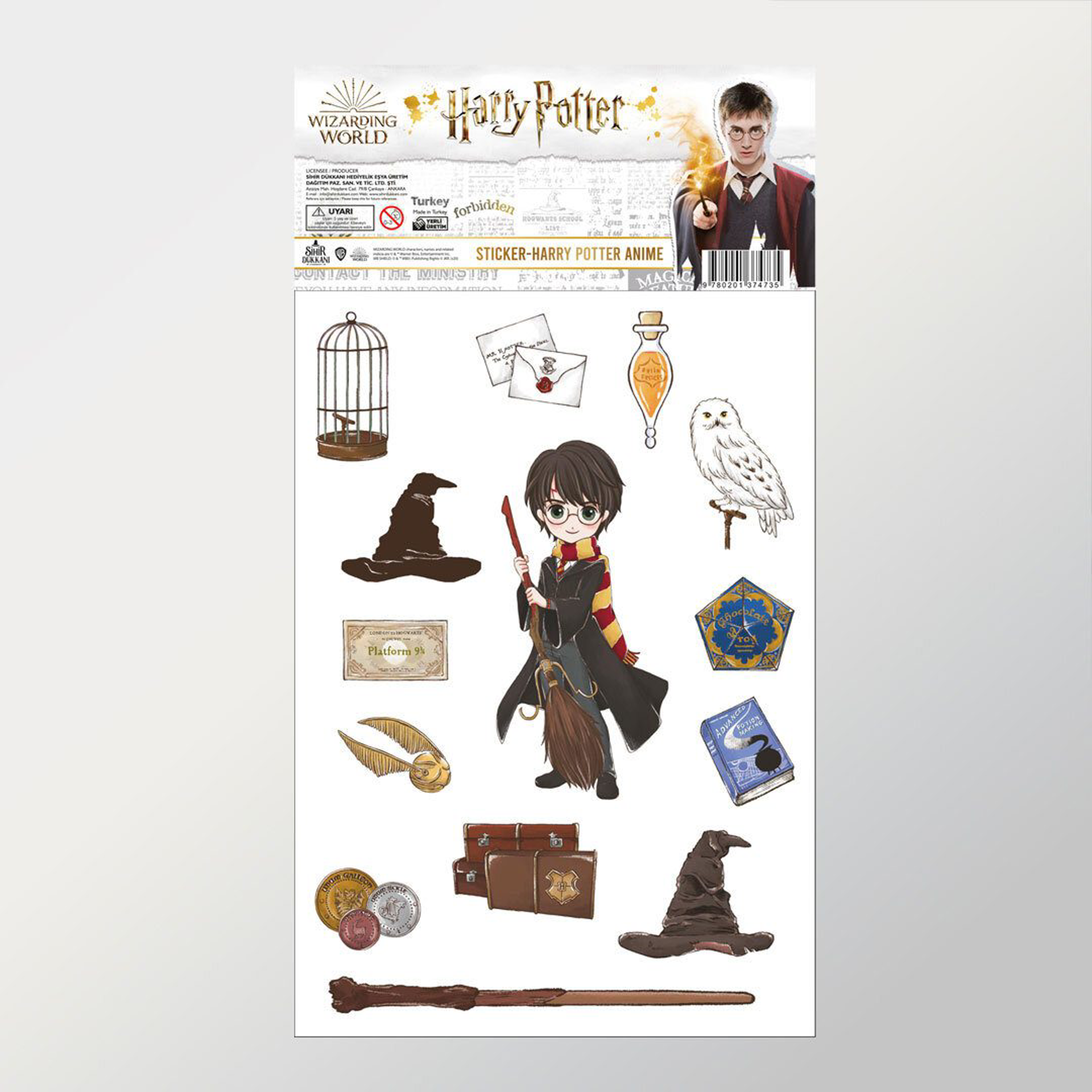 Wizarding World - Harry Potter - Stickers - Harry Potter Anime - flash vidéo