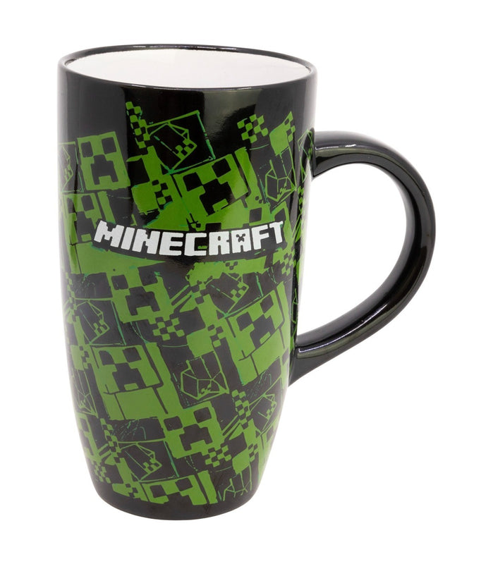 Stor - Minecraft - Mug Latte Céramique "IconicMono" en Boîte Cadeau 680ml