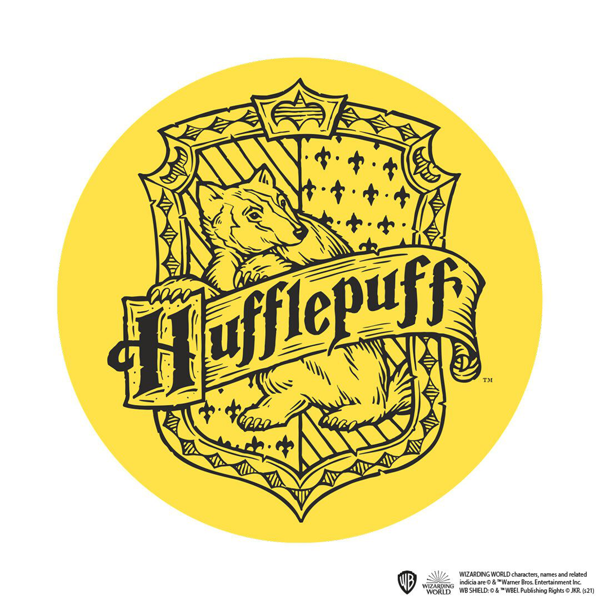 Wizarding World - Harry Potter - Dessous de verre - Poufsouffle - flash vidéo