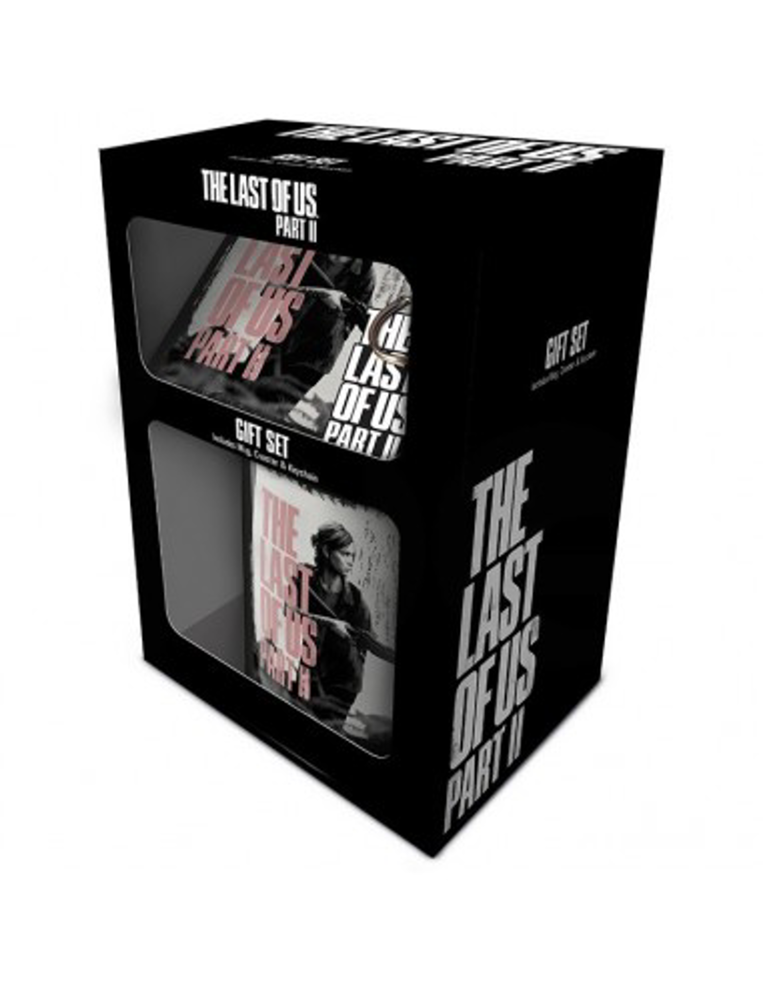 Playstation - The Last of Us - Coffret cadeau (Part II) : Mug, dessous de verre et porte-clés - flash vidéo