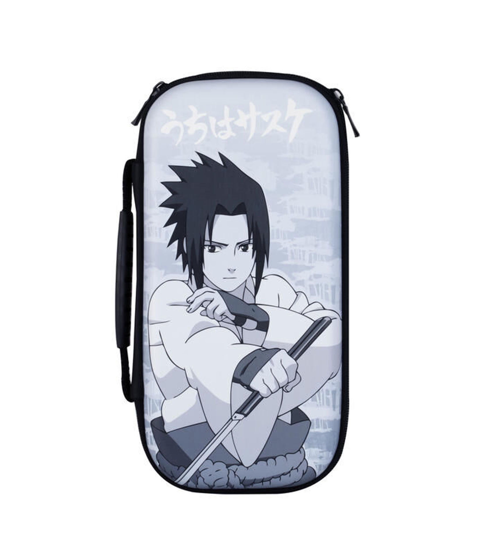 Konix - Naruto Shippûden - Housse de transport Sasuke Uchiwa pour Nintendo Switch - flash vidéo