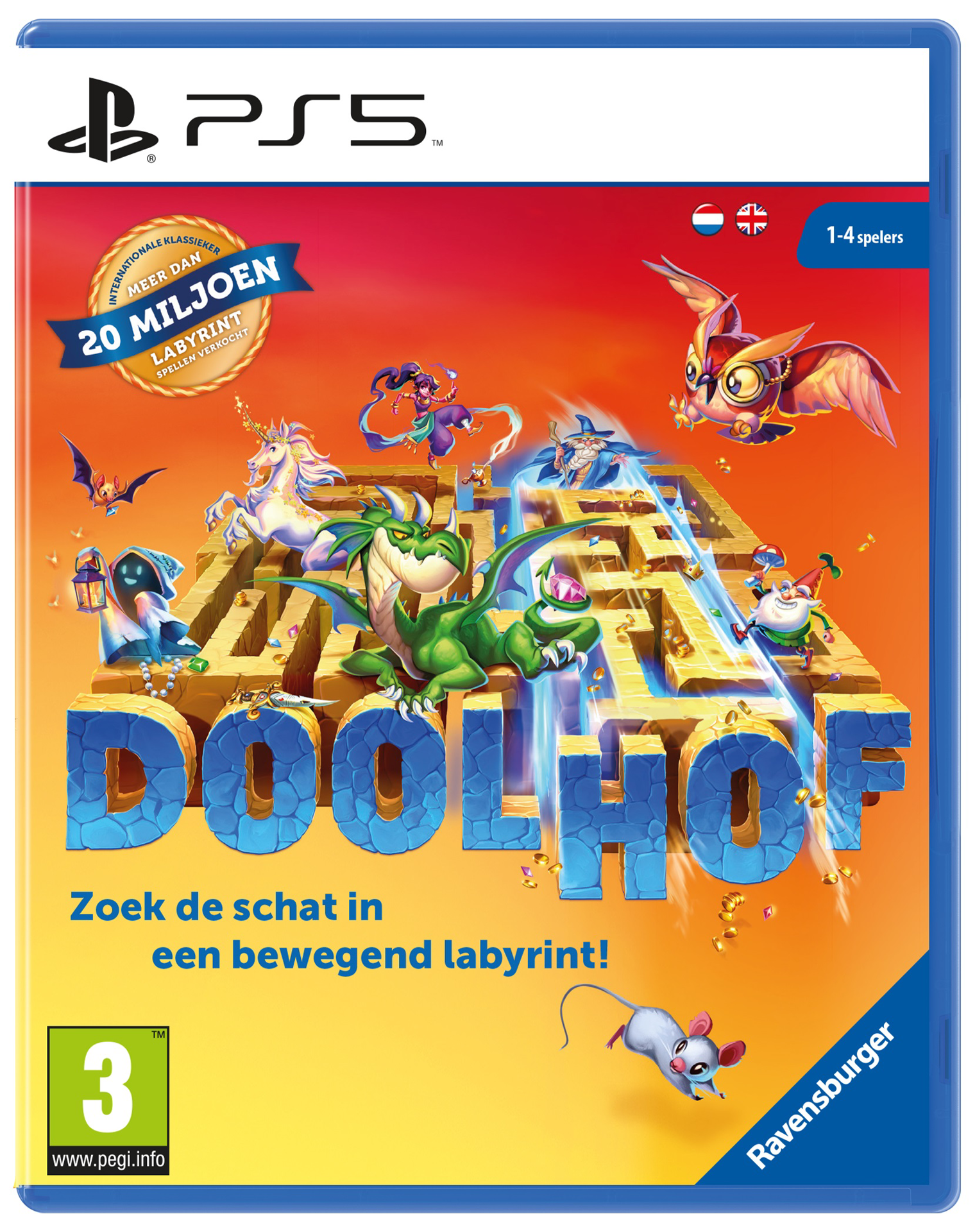 Ravensburger Doolhof - flash vidéo