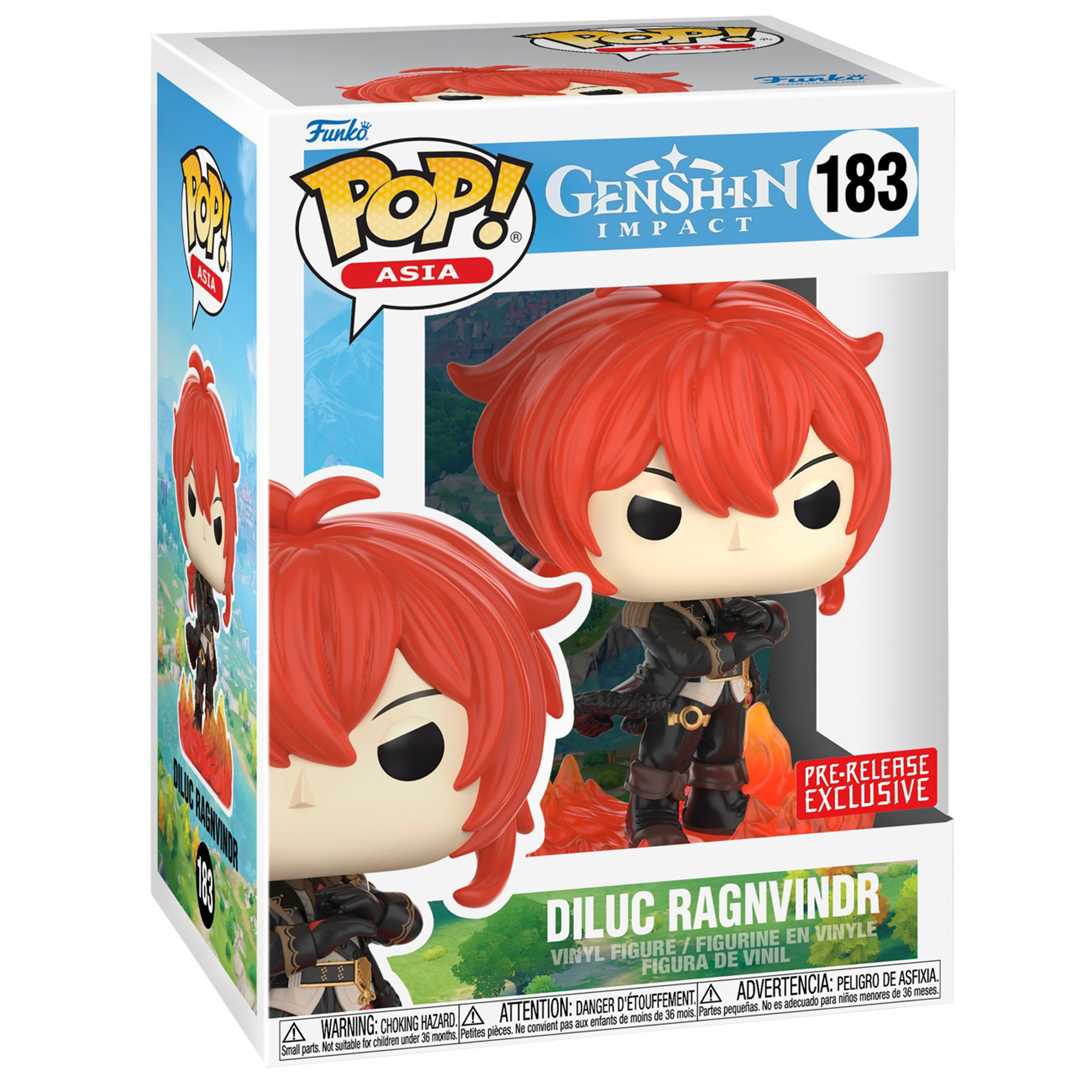 Funko Pop! Games: Genshin Impact - Diluc Ragnvindr - flash vidéo