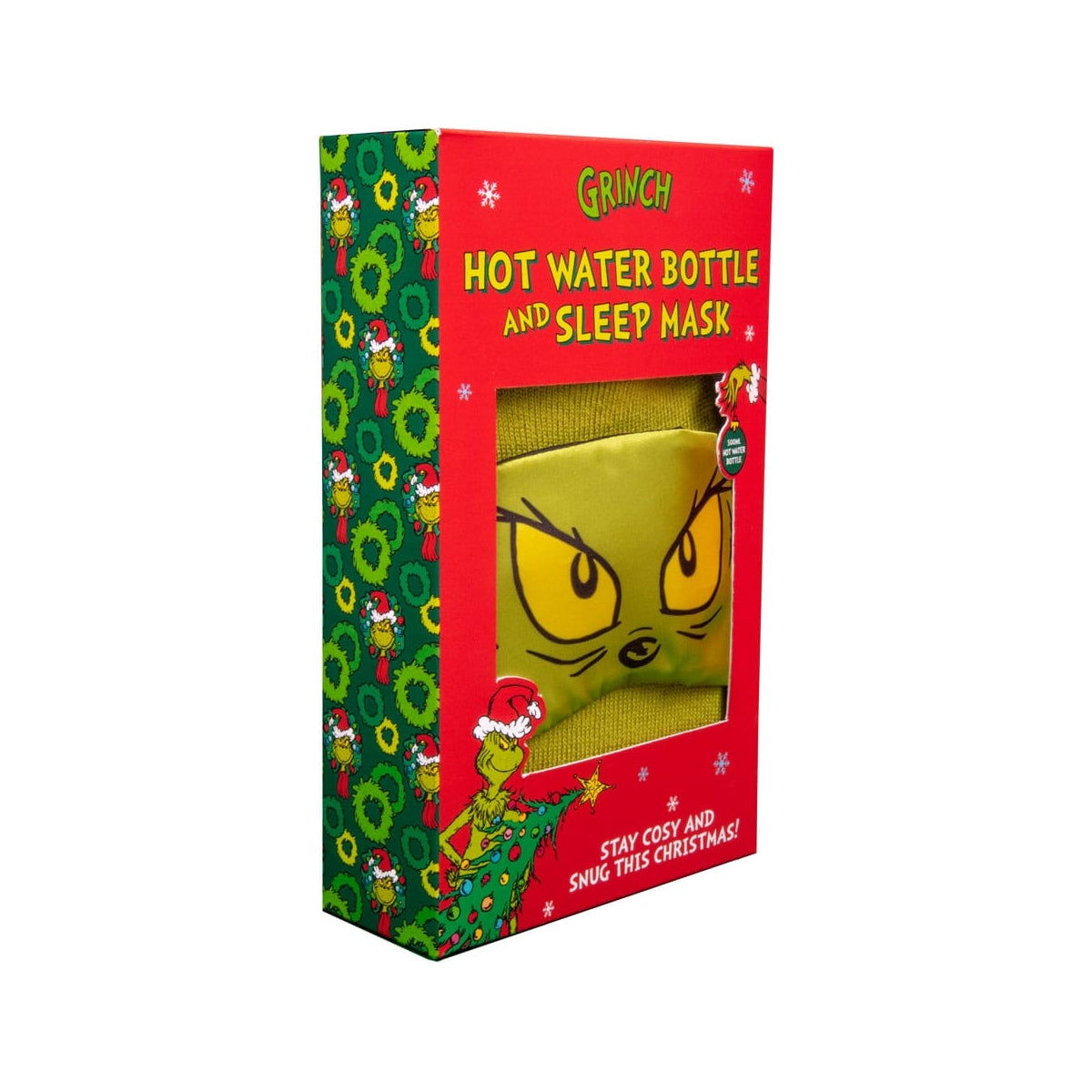 Le Grinch - Coffret Bouillotte + Masque pour les yeux - flash vidéo