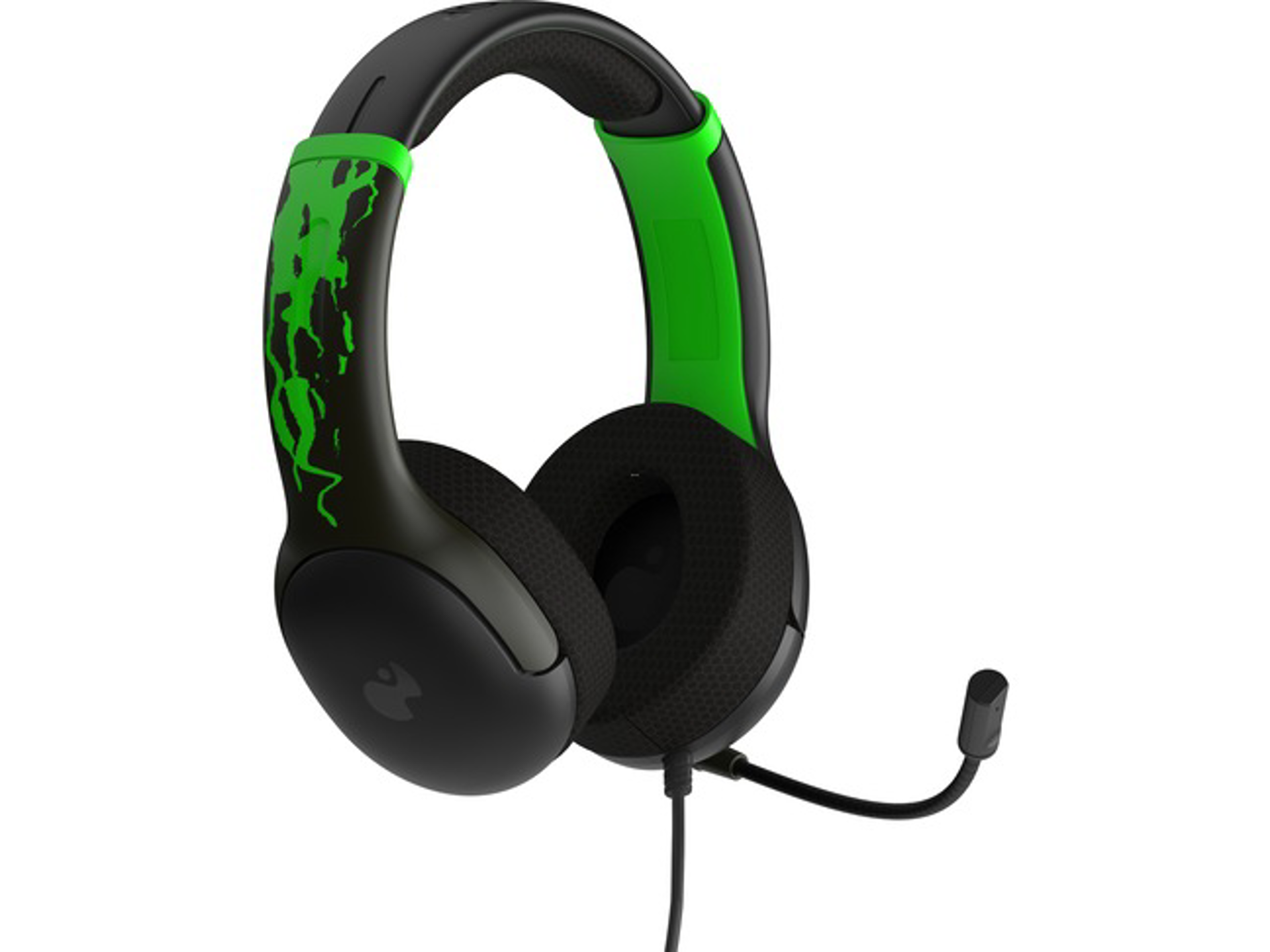 PDP - Casque de jeu stéréo filaire Airlite Jolt Green pour Xbox Series X|S, Xbox One et Windows 10/11 - flash vidéo