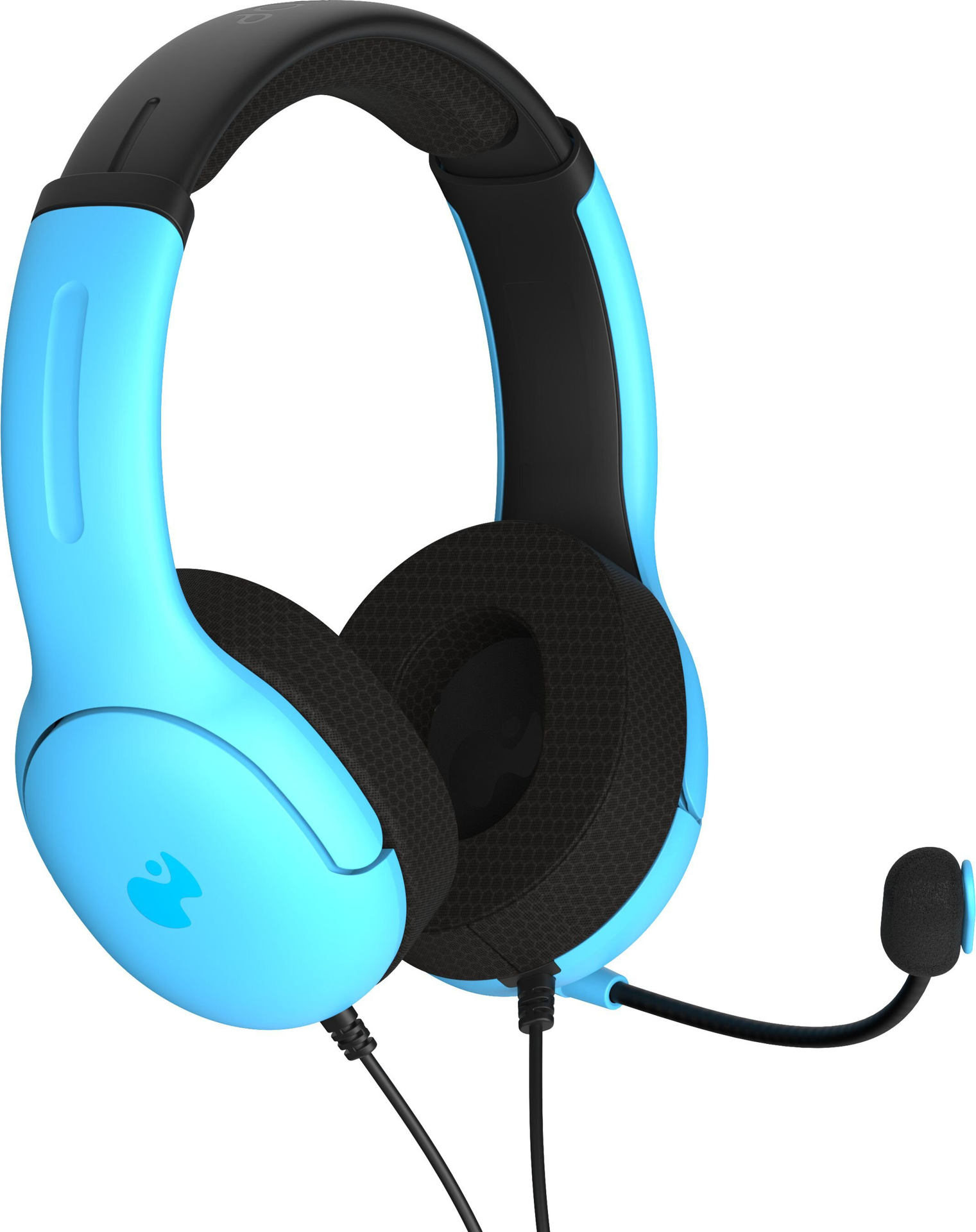 PDP - Casque de jeu stéréo filaire Airlite Neptune Blue pour PS5 et PS4 - flash vidéo