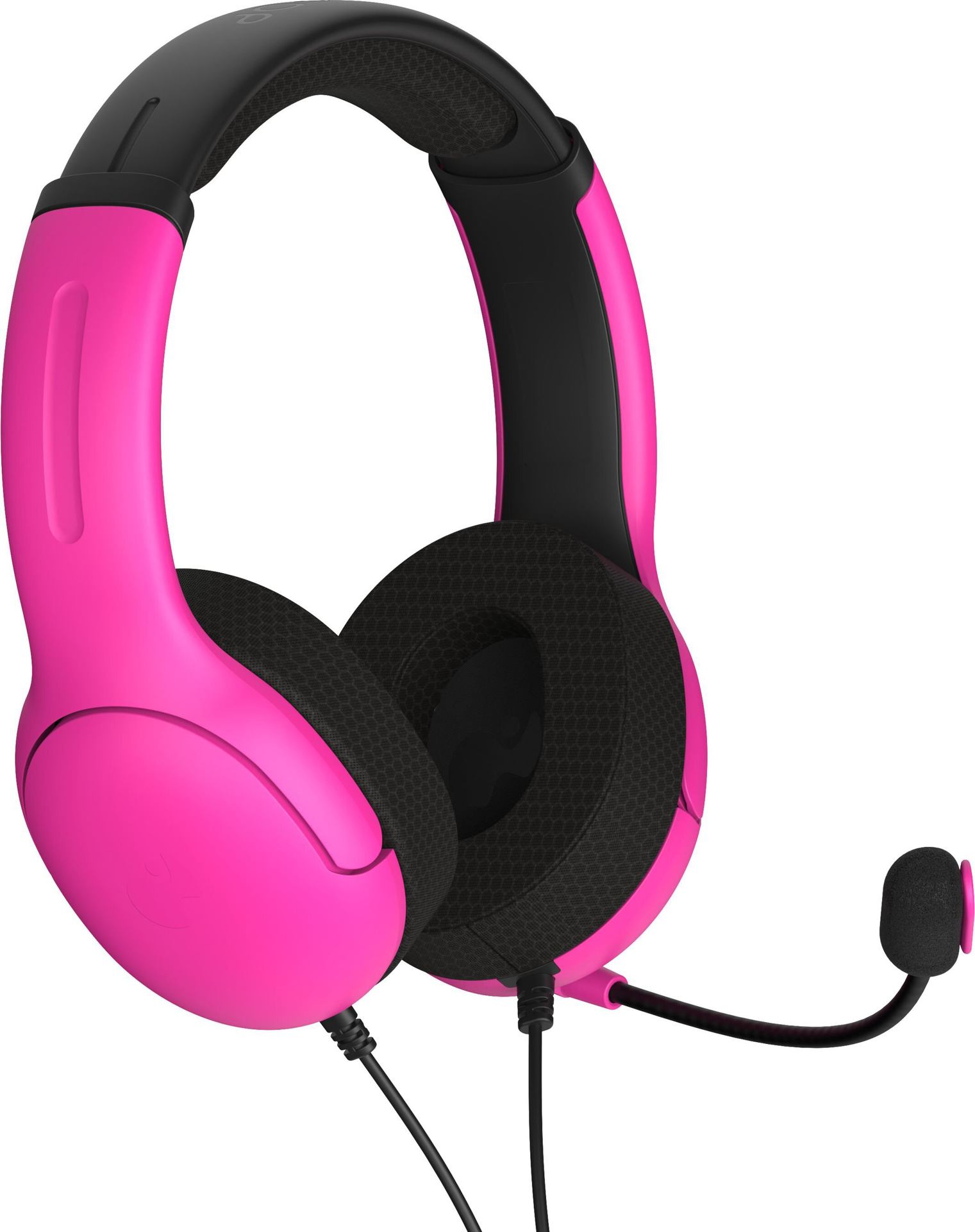 PDP - Casque de jeu stéréo filaire Airlite Nebula Pink pour PS5 et PS4 - flash vidéo