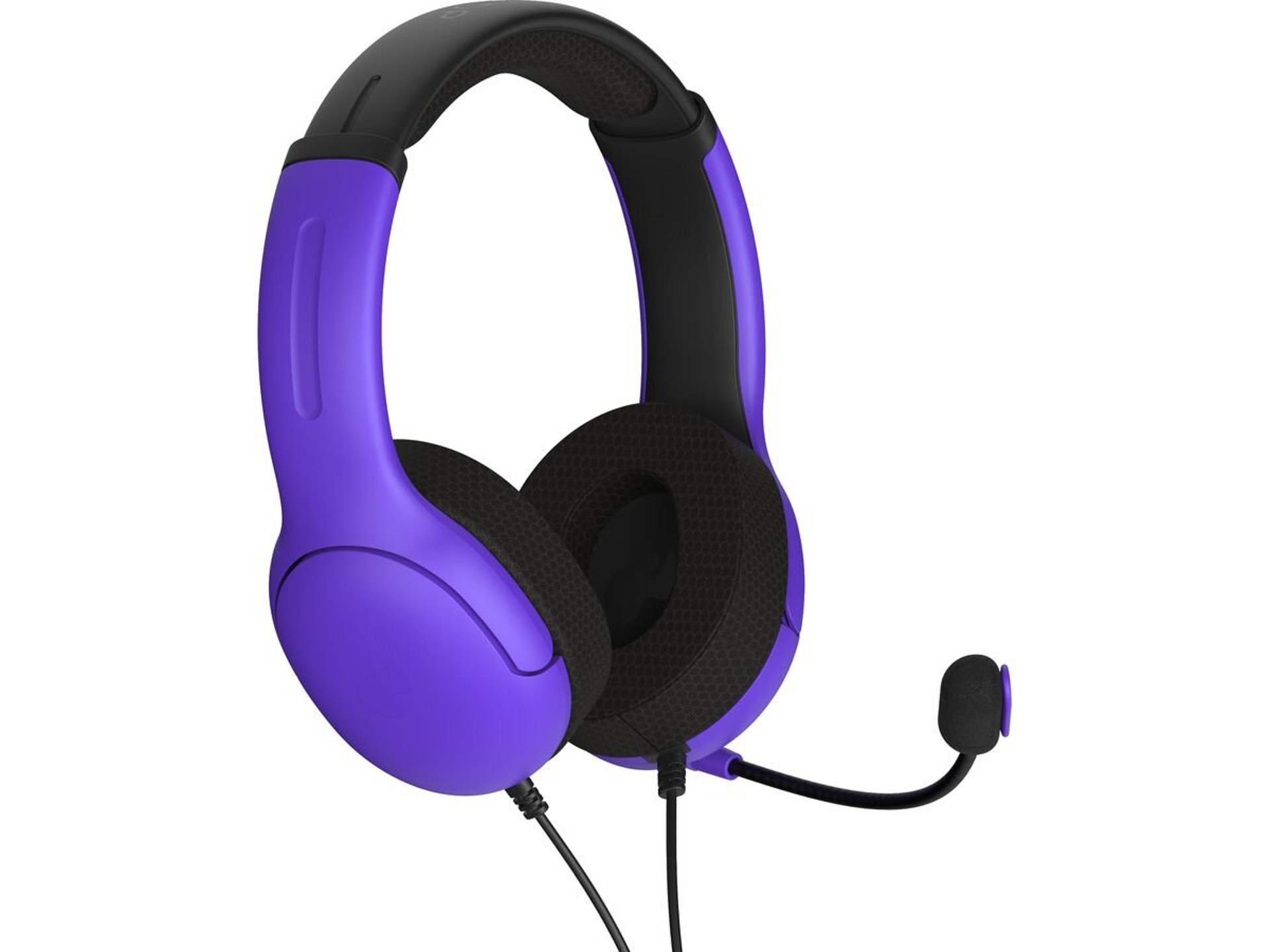 PDP - Casque de jeu stéréo filaire Airlite Ultra Violet pour PS5 et PS4 - flash vidéo