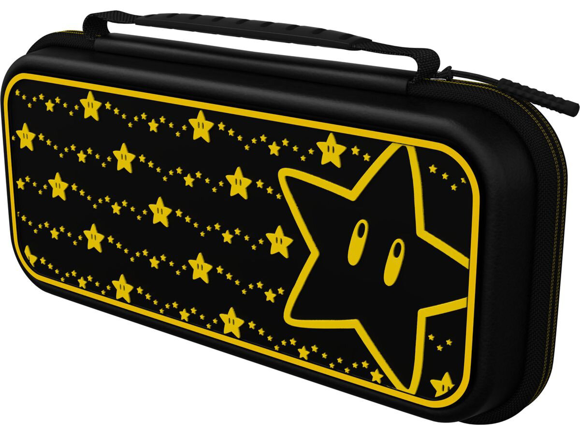 PDP - Étui de voyage Plus GLOW Super Star pour Nintendo Switch, Switch Lite et Switch OLED - flash vidéo