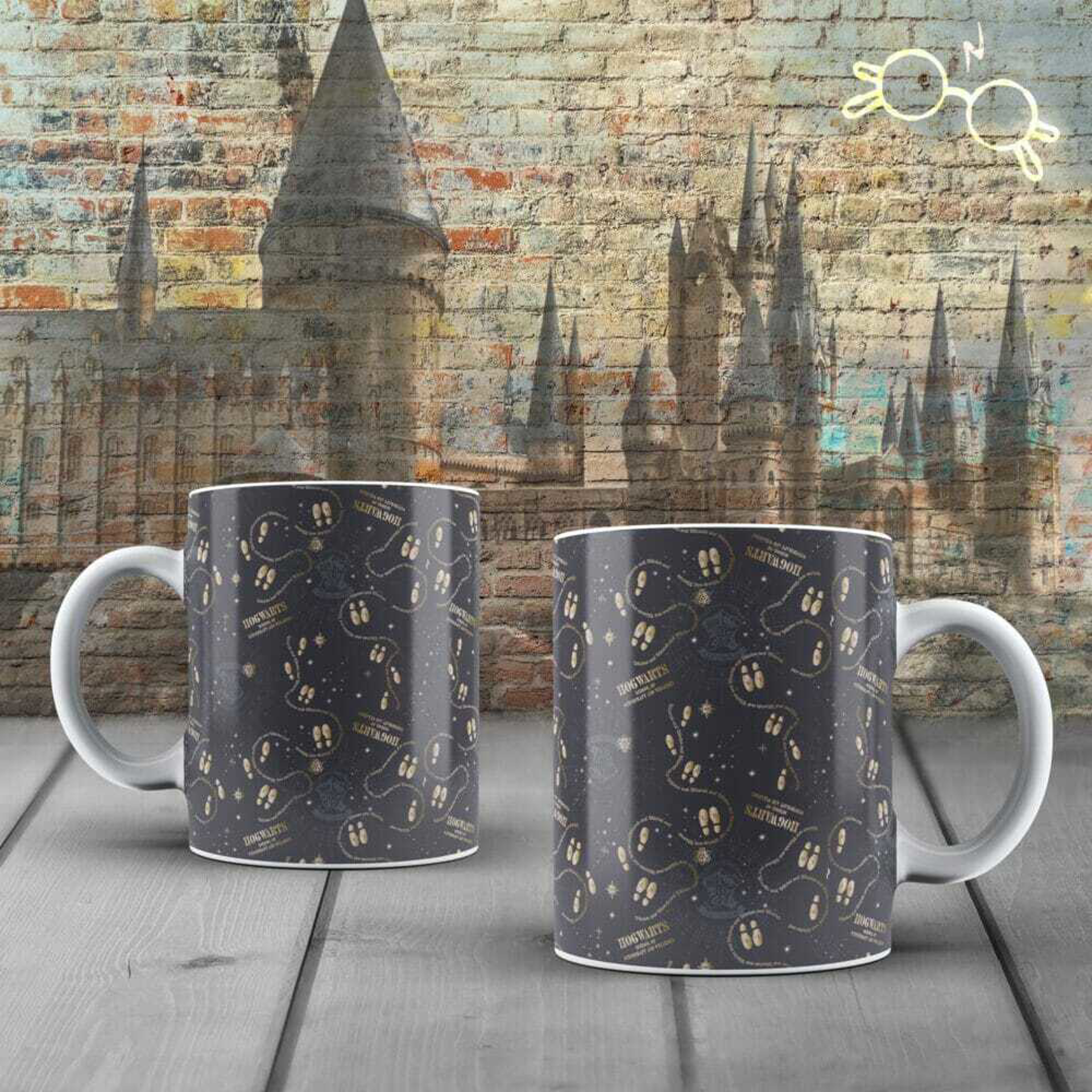 Wizarding World - Harry Potter - Mug - Concept Carte du Maraudeur - flash vidéo