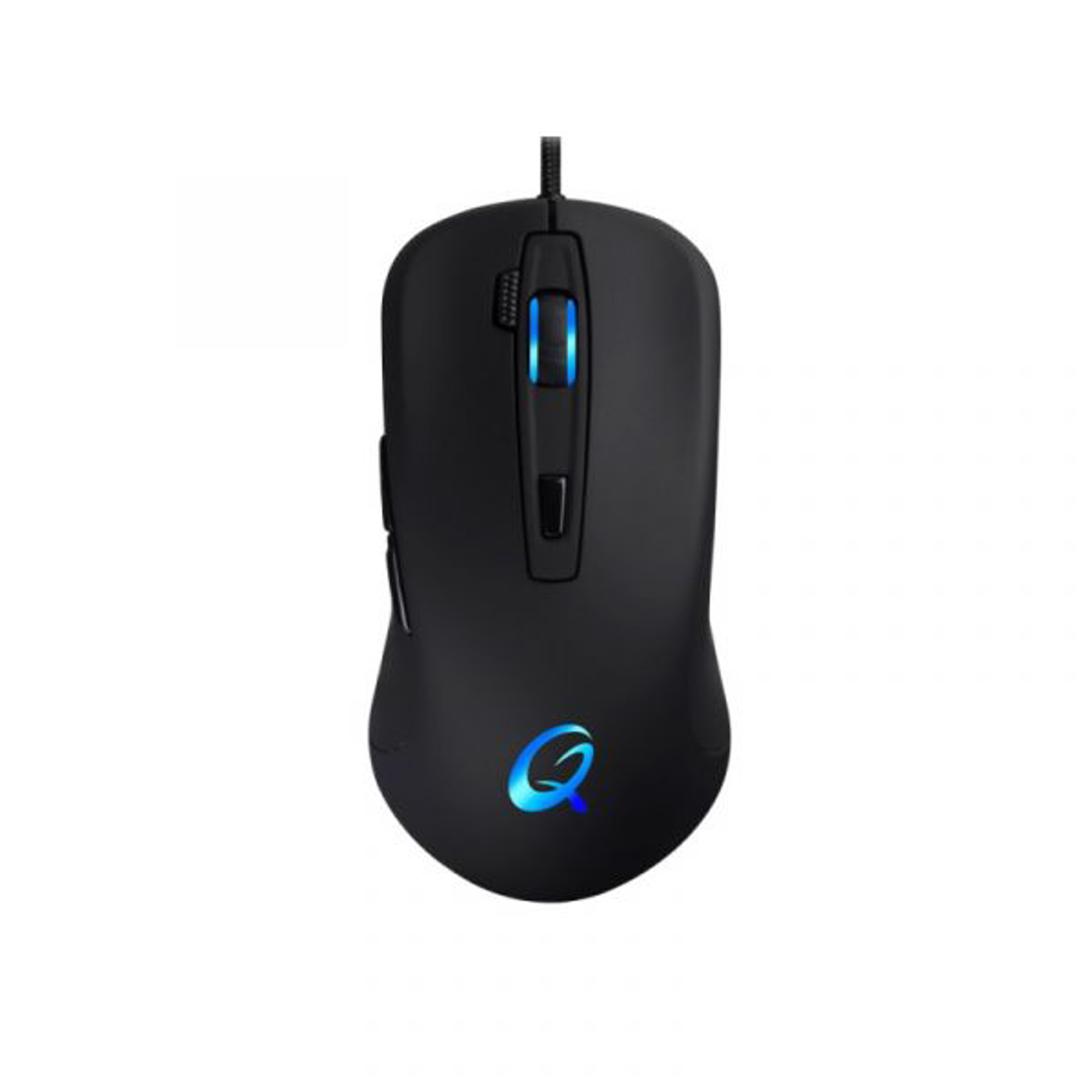 QPAD - DX-5 - Souris de jeu optique filaire noire - flash vidéo