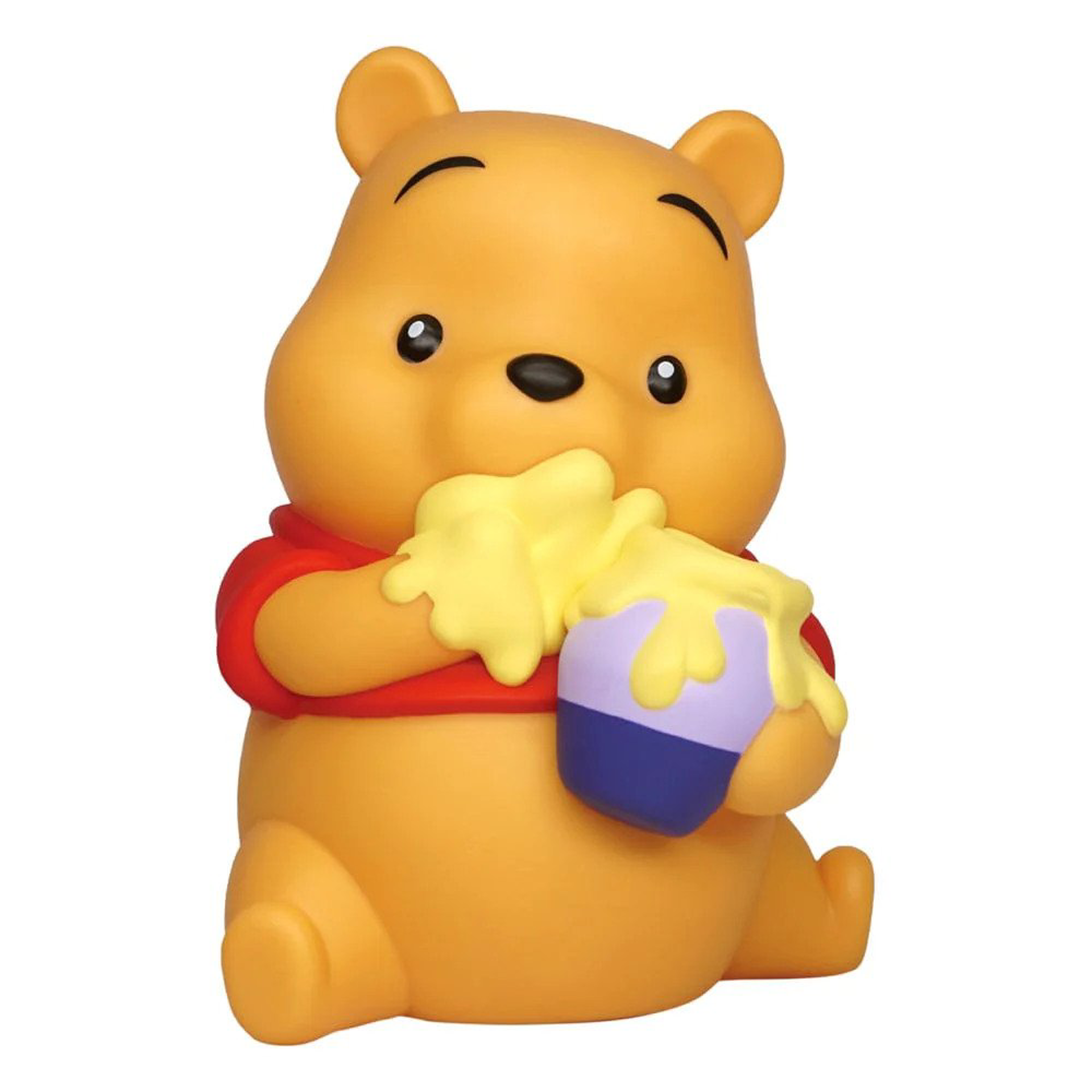 Disney - Tirelire Winnie avec un pot de miel 20cm - flash vidéo