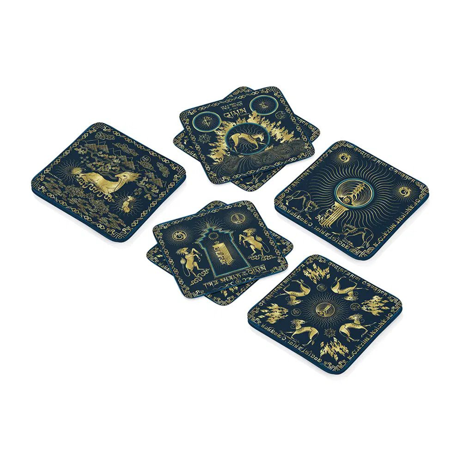 Wizarding World - Les Animaux fantastiques - Dessous de verre - Qilin Set - flash vidéo