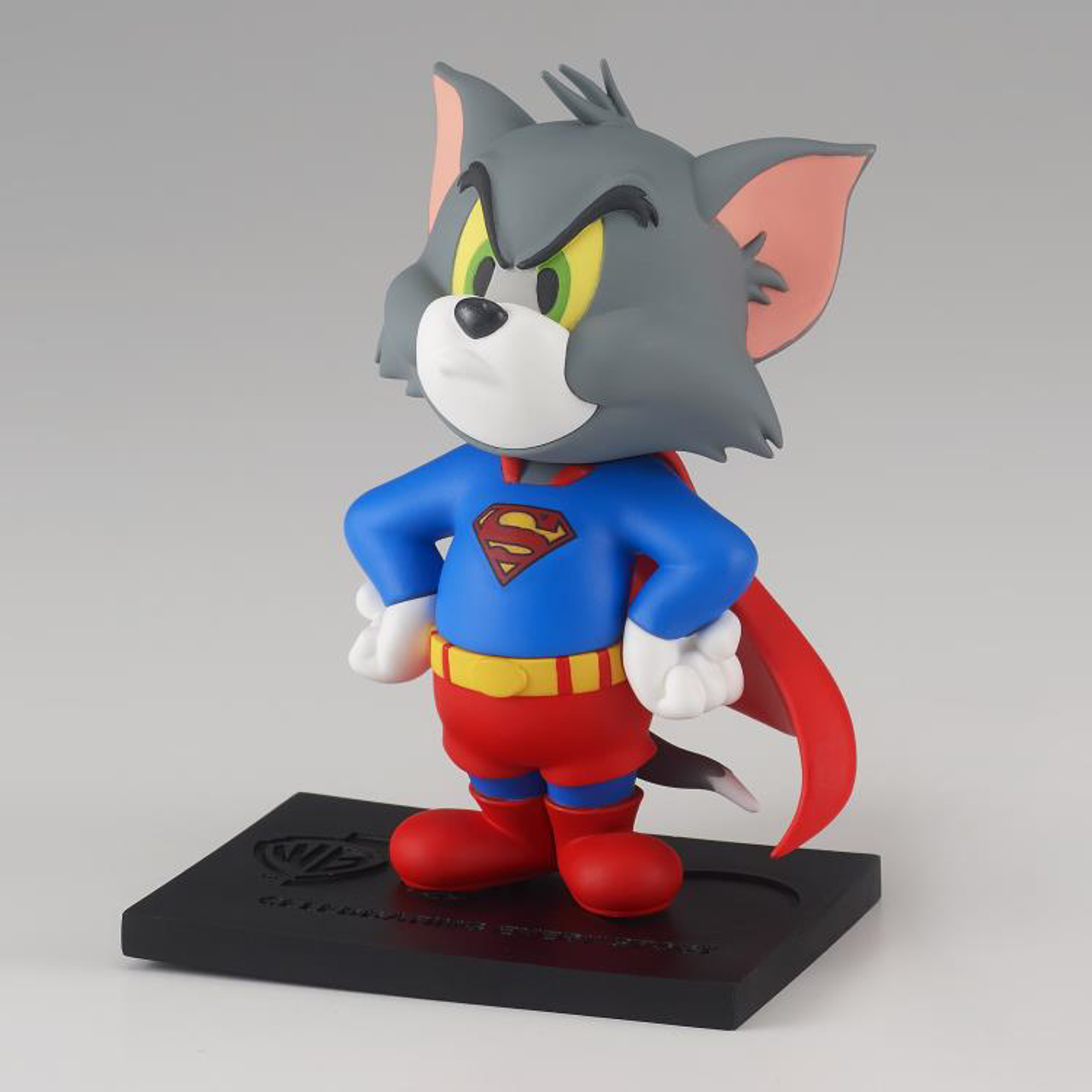 Tom & Jerry - WB 100th Anniversary - Superman Tom Statue 8cm - flash vidéo