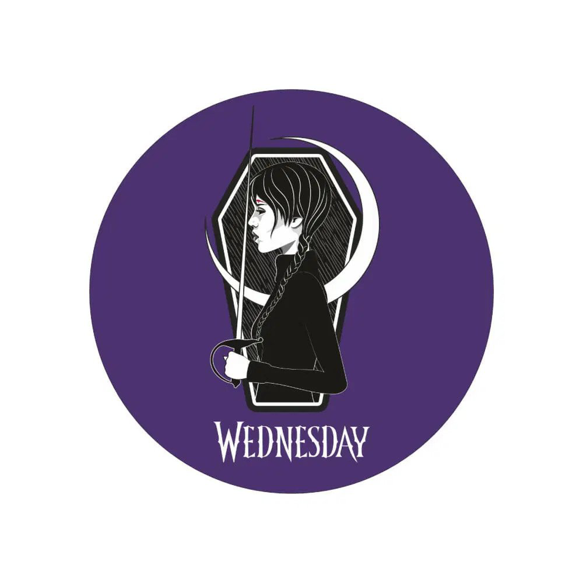 Netflix - Mercredi - Dessous de verre - Clôture - flash vidéo