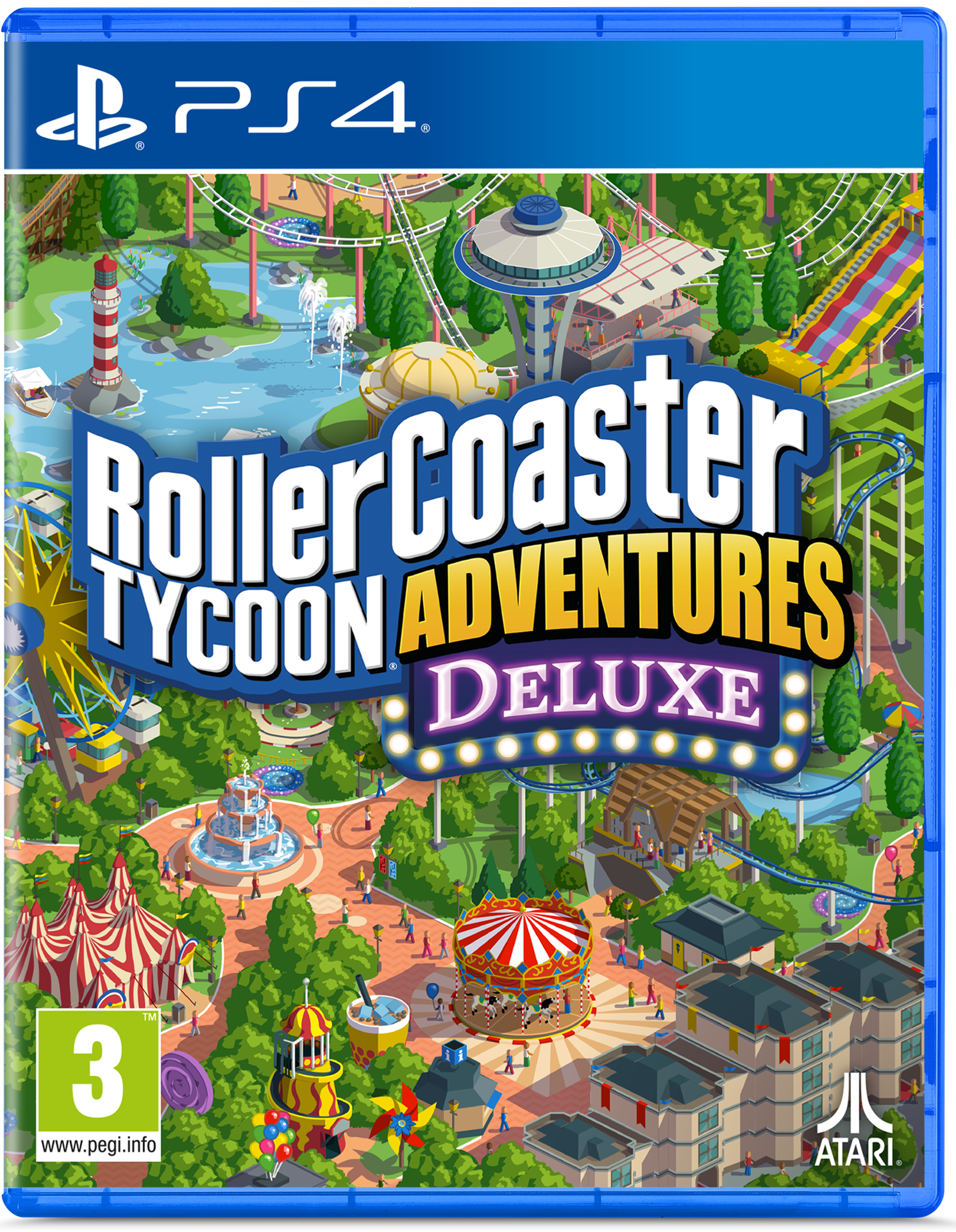 RollerCoaster Tycoon Adventures Deluxe - flash vidéo