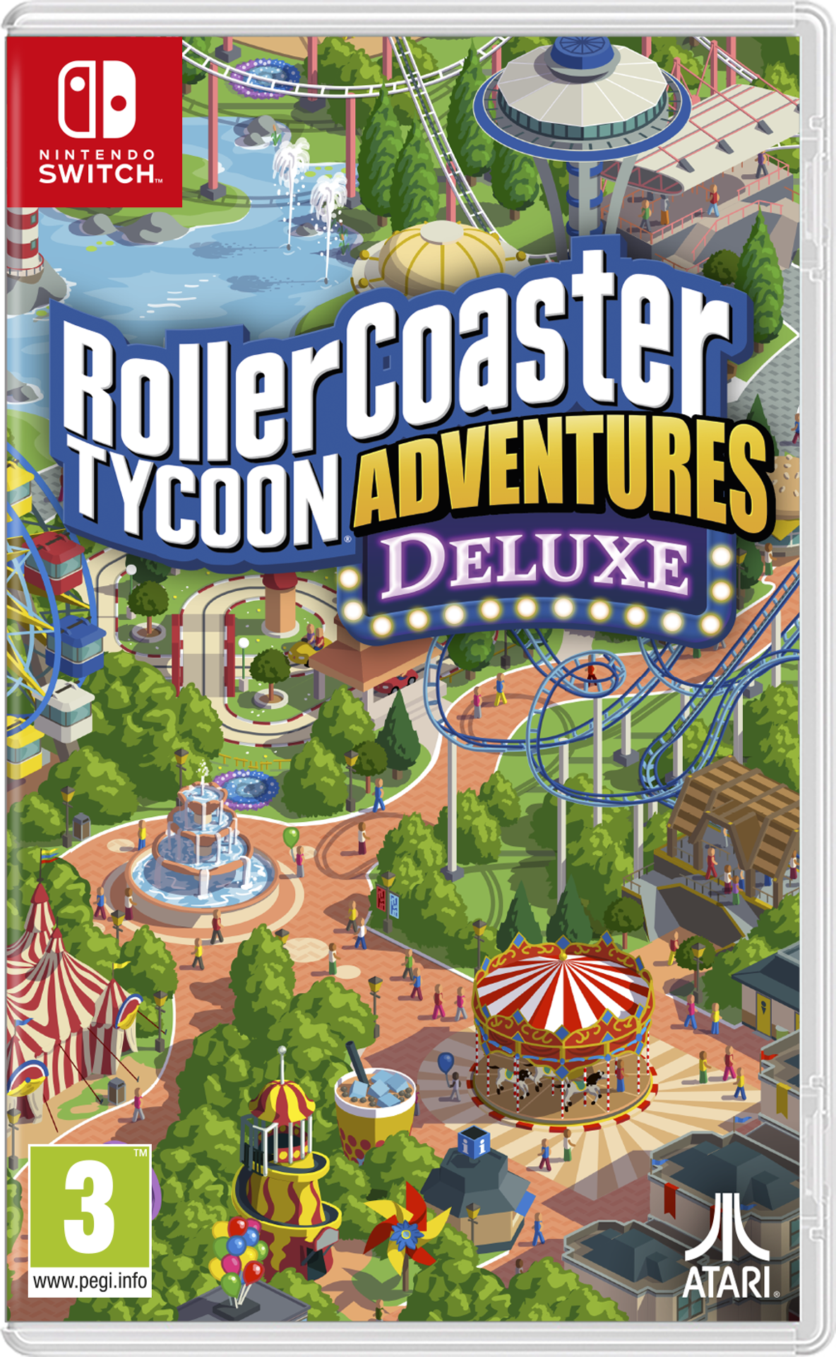 RollerCoaster Tycoon Adventures Deluxe - flash vidéo
