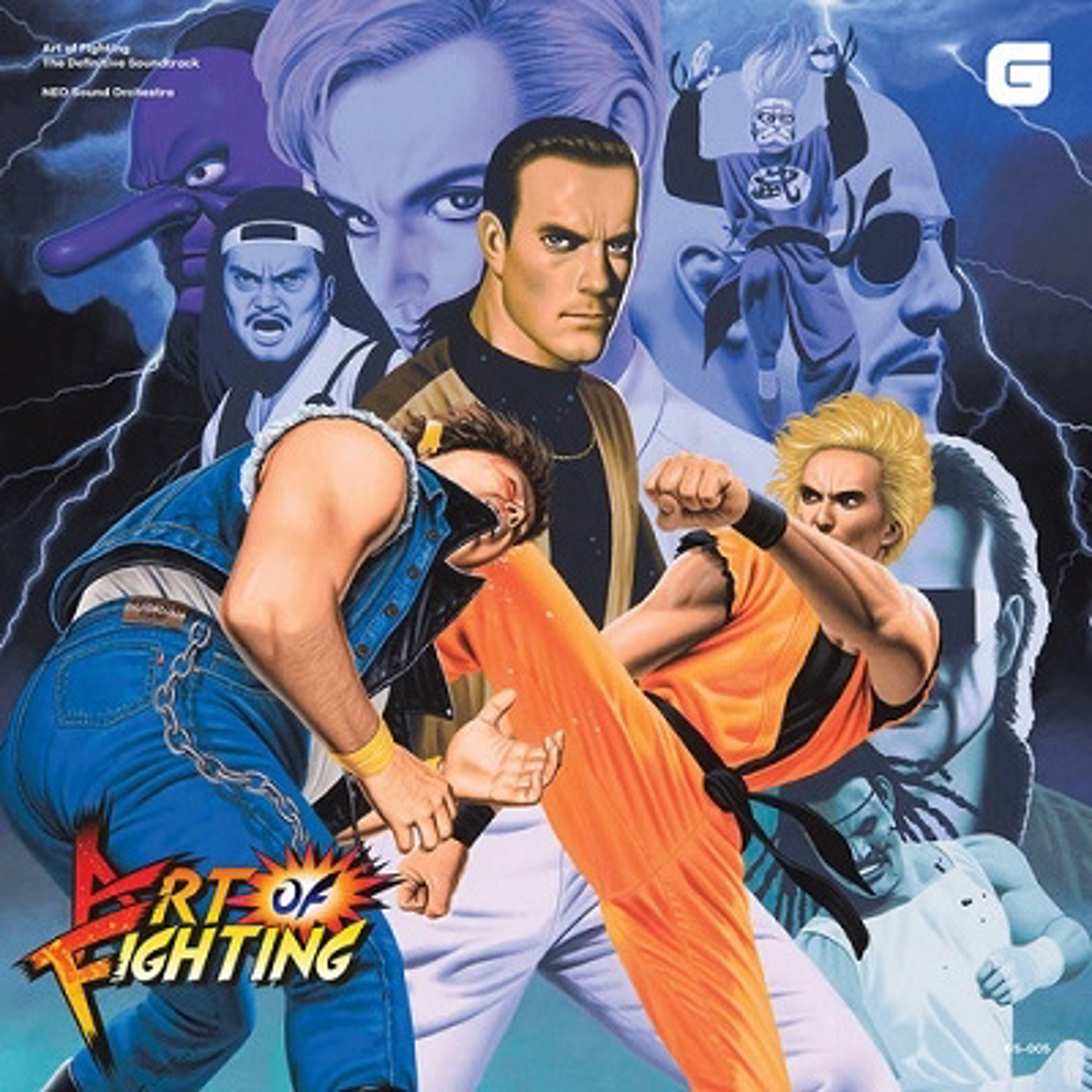 Art of Fighting The Definitive Soundtrack - 1-LP Blue Vinyl - flash vidéo