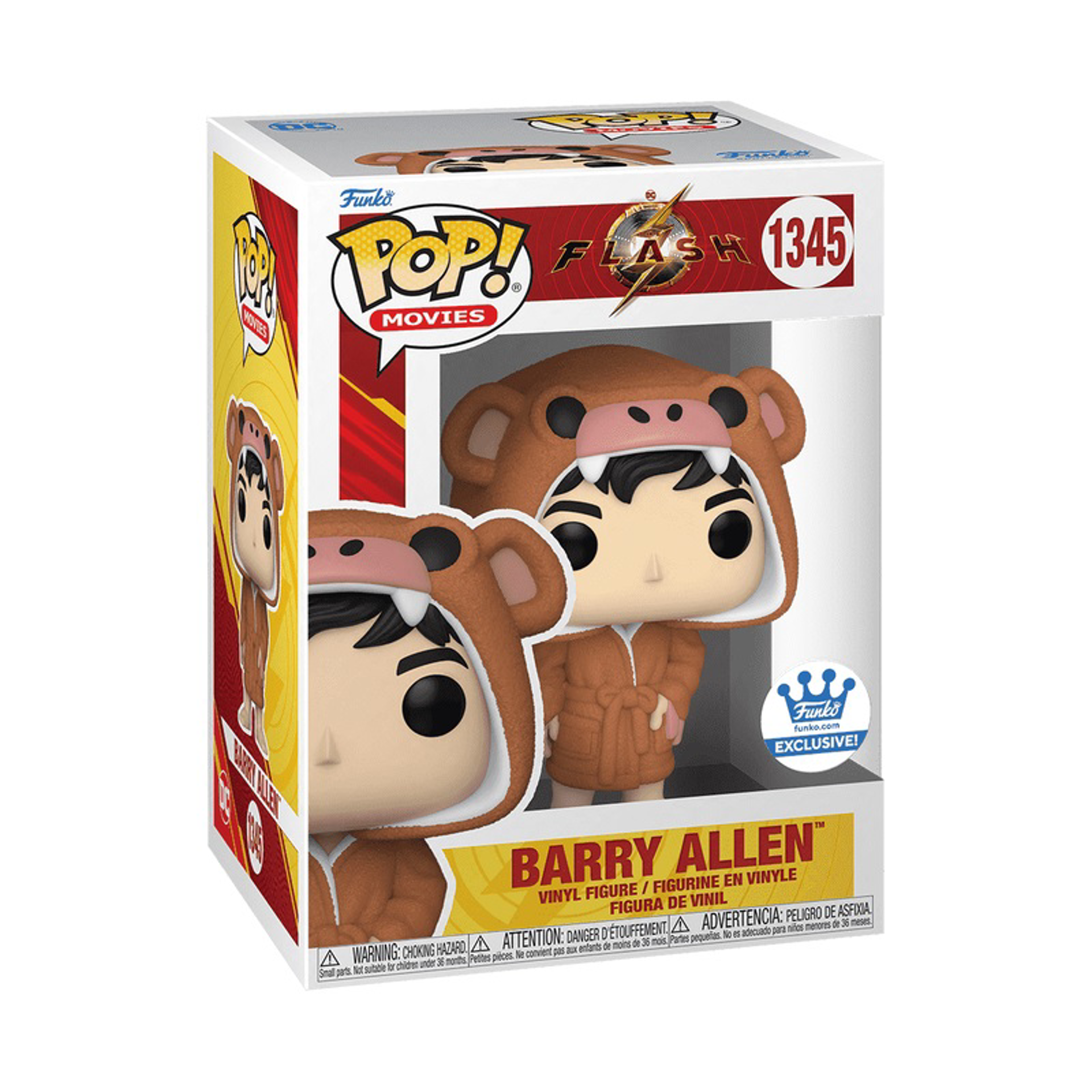 Funko Pop! Movies: The Flash - Barry Allen in Monkey Robe (Exclusive) - flash vidéo