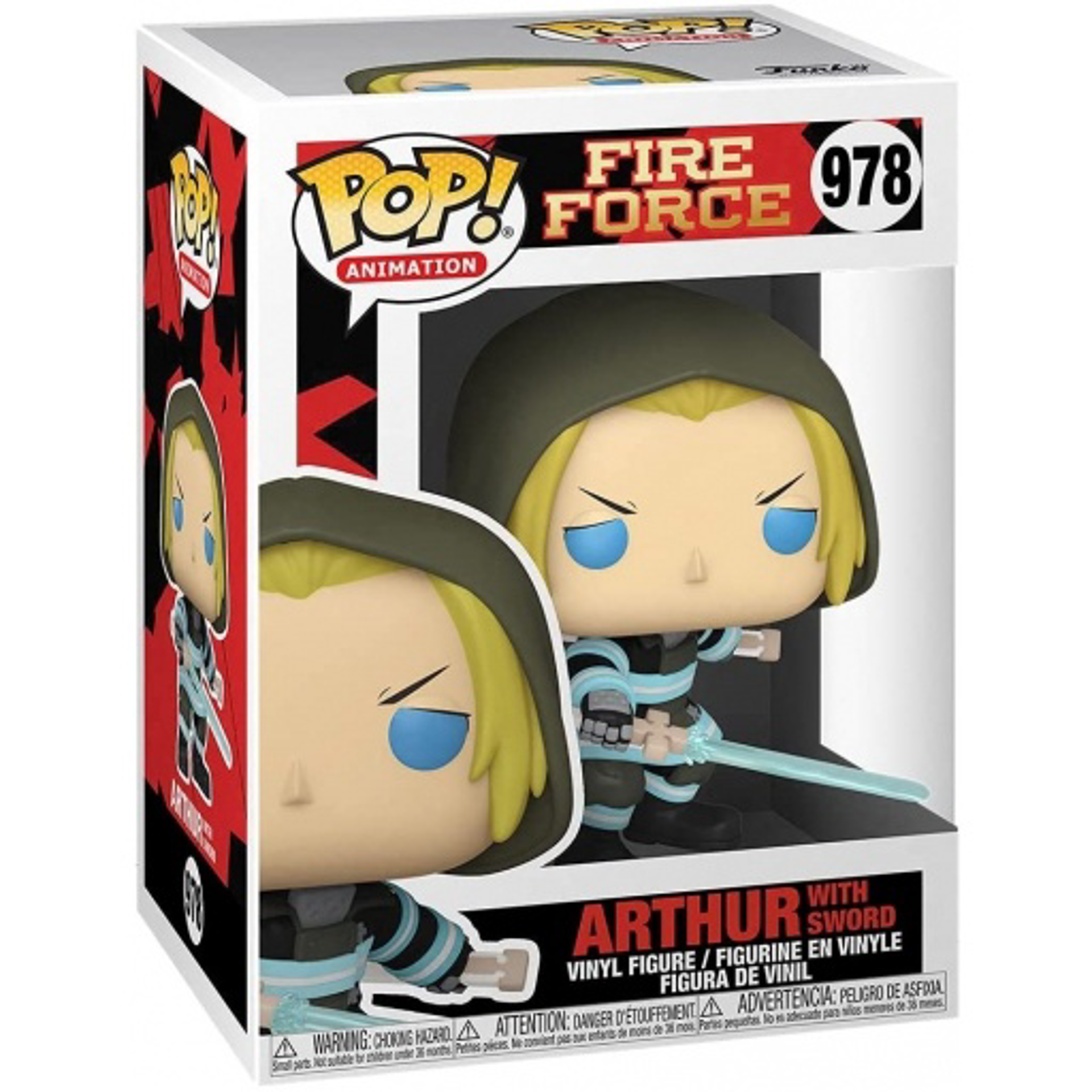 Funko Pop! Animation: Fire Force - Arthur with Sword - flash vidéo