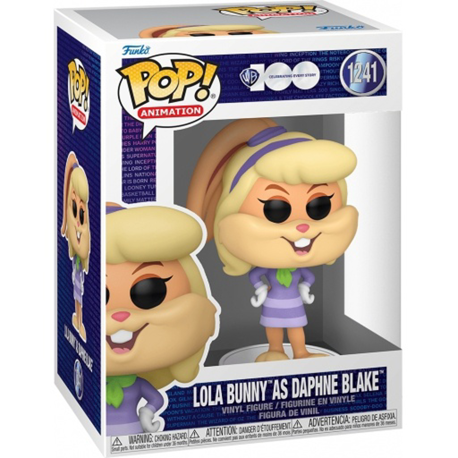 Funko Pop! Animation: Warner Bros 100th - Lola Bunny as Daphne Blake - flash vidéo