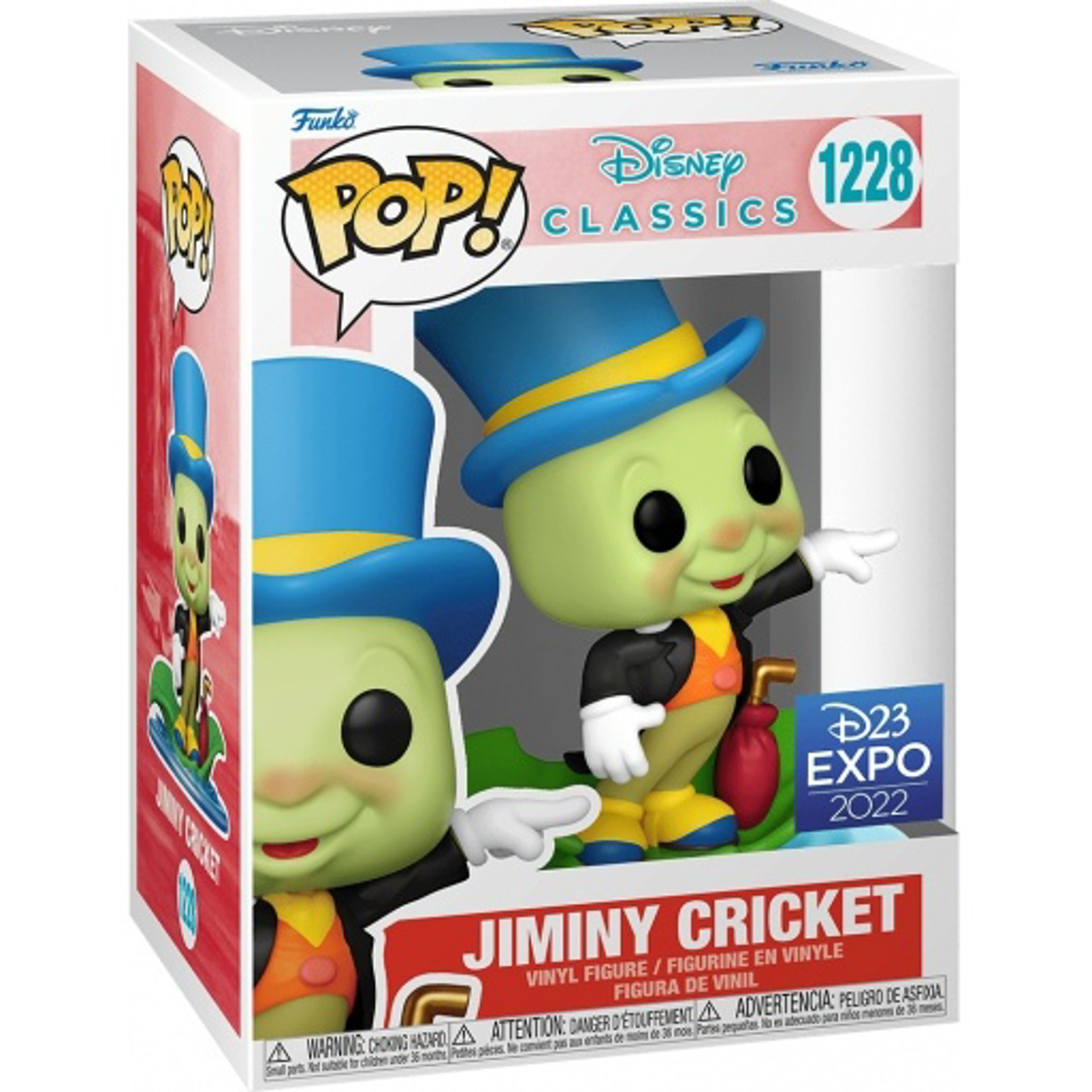 Funko Pop! Disney: Pinocchio - Jiminy Cricket (Special Edition) - flash vidéo