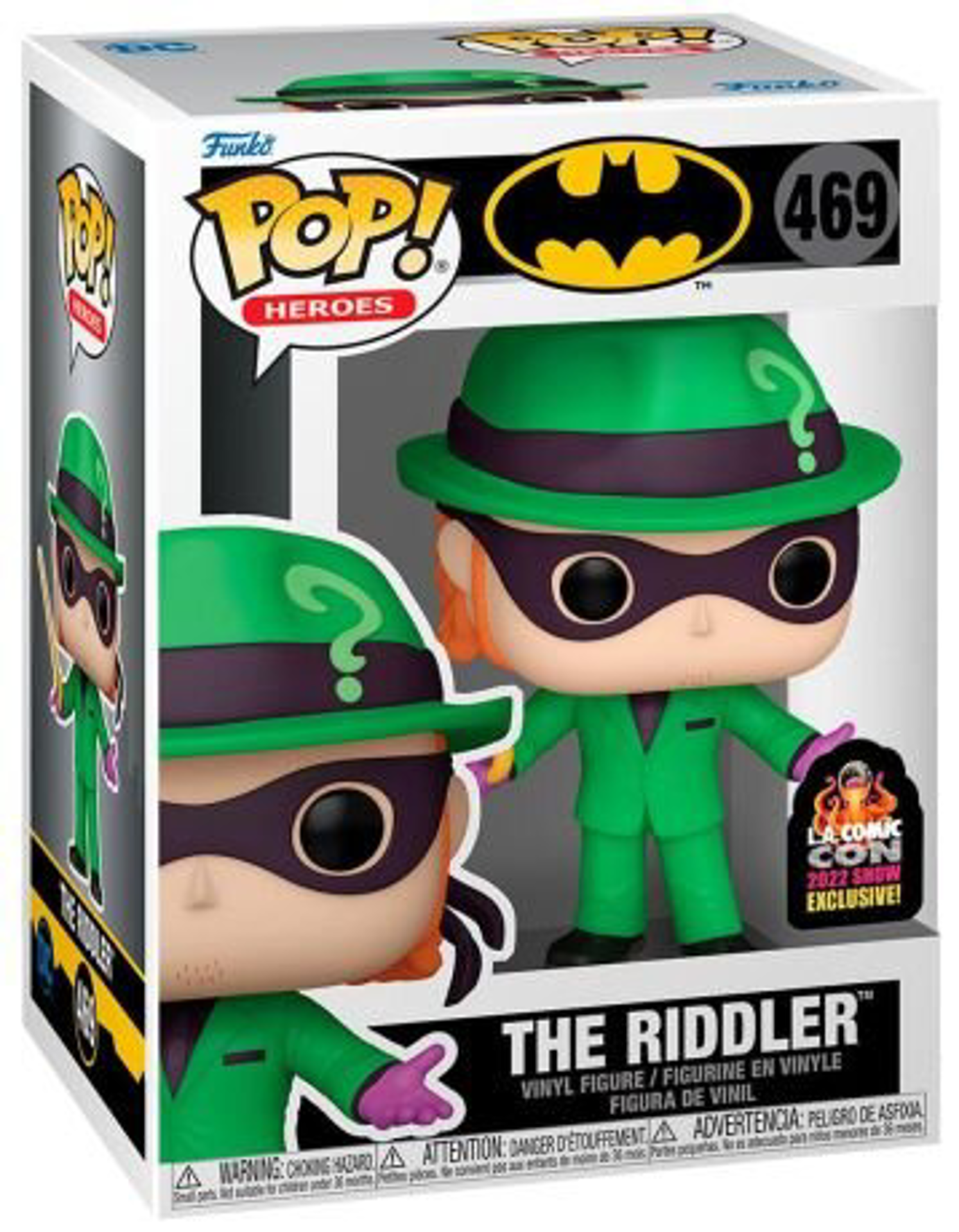 Funko Pop! Heroes: DC Super Heroes - The Riddler (Arkhamverse) (Special Edition) - flash vidéo
